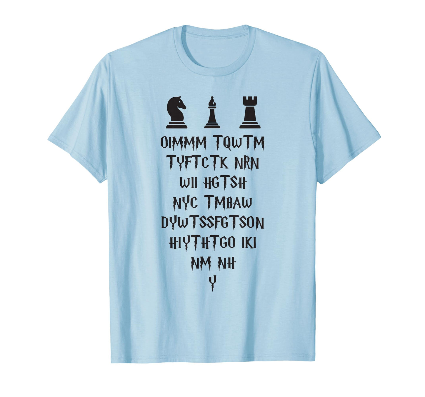 Once I Make My Move Acronym Wizard Chess funny design T-Shirt
