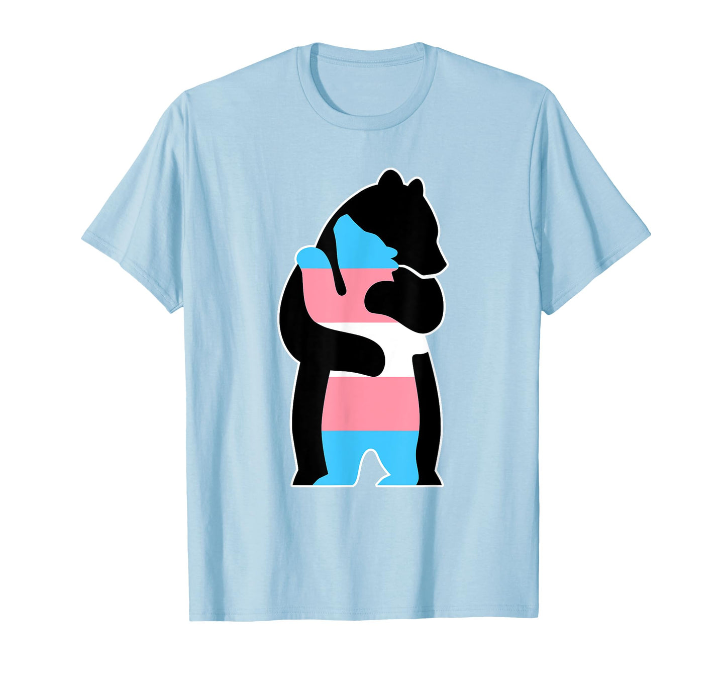 Trans Bear Hug Ally Pride T-Shirt