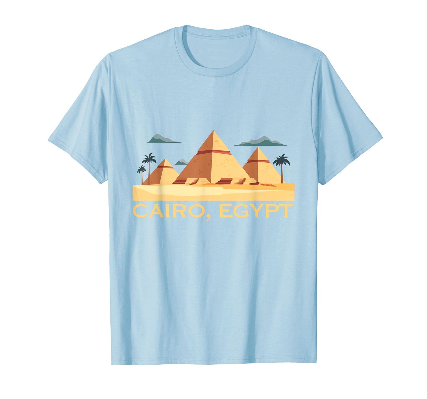 Ancient Egypt Souvenir Cairo Pyramids Reminder Men Women T-Shirt