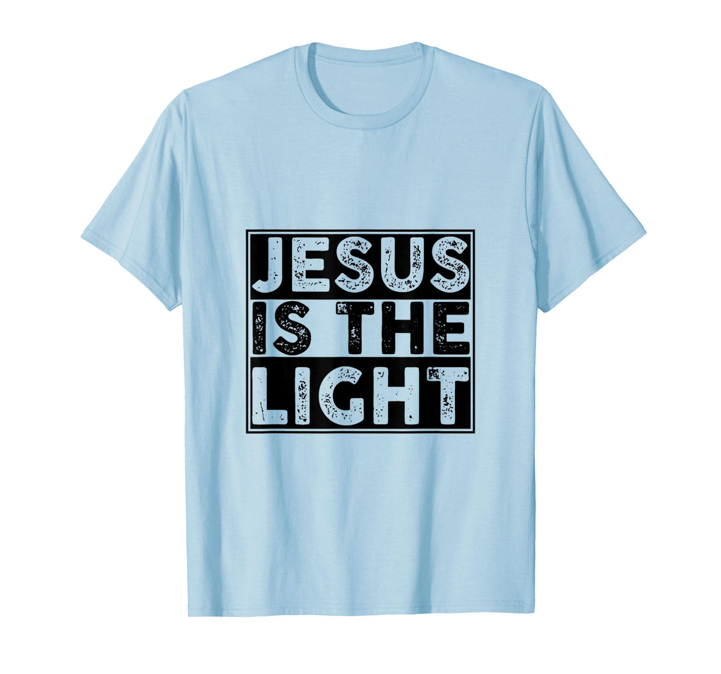 Jesus is The Light Religious Faith Inspiration T-Shirt