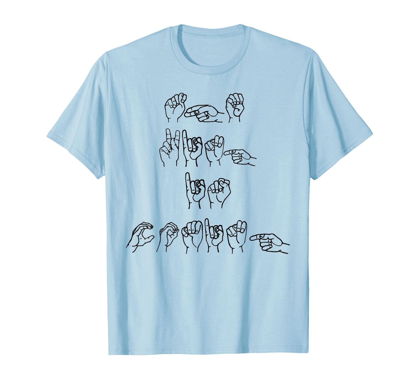 Deaf ASL The King Is Coming Revelation Christian Rapture T-Shirt