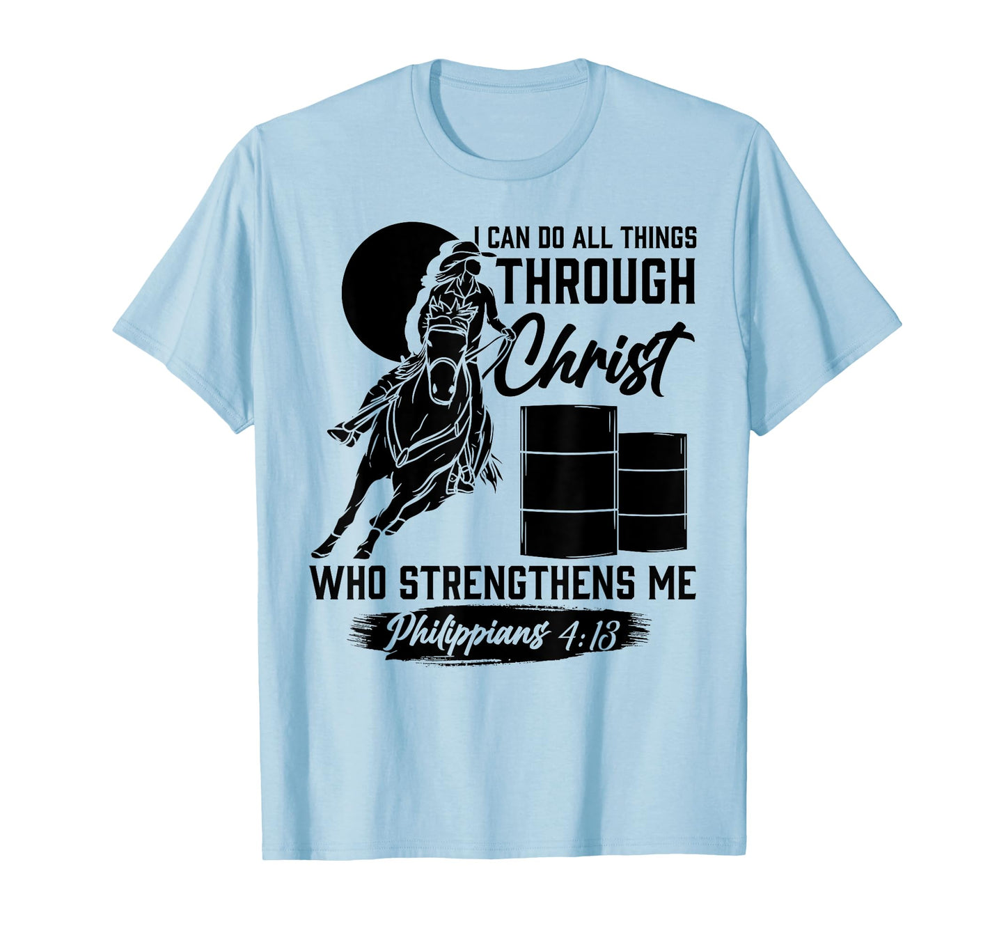 Barrel Racer Gifts for Girls Women Barrel Racing T-Shirt