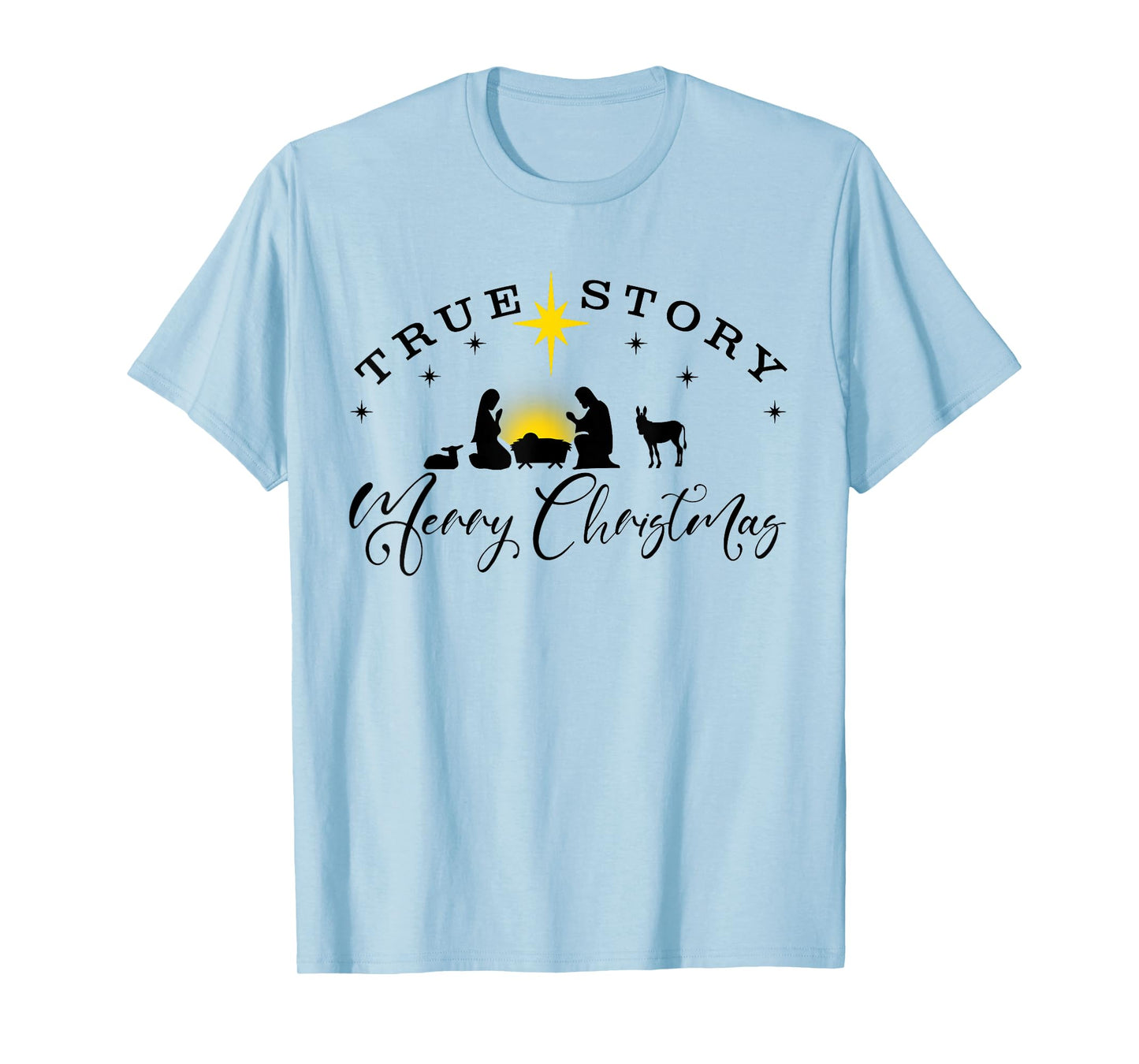 Christmas Nativity Shirt True Story Nativity Scene T-Shirt