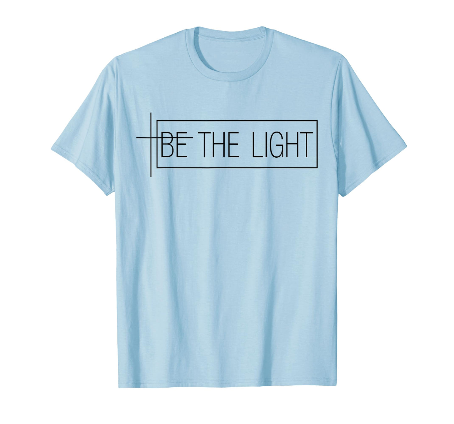 Faith Christian Be The Light Tshirt T-Shirt