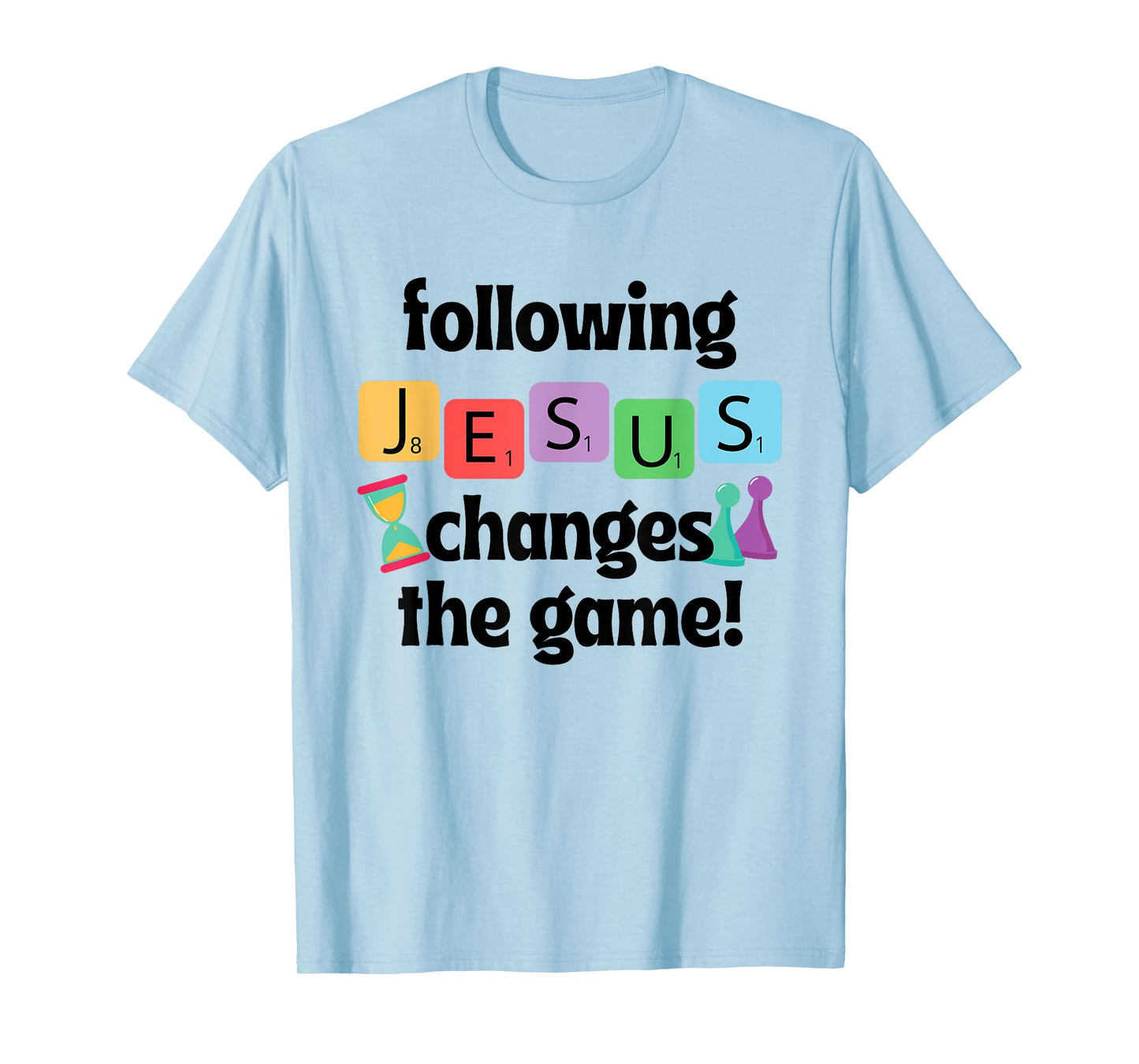 Following Jesus The Changes Game VBS Vacation Bible School T-Shirt