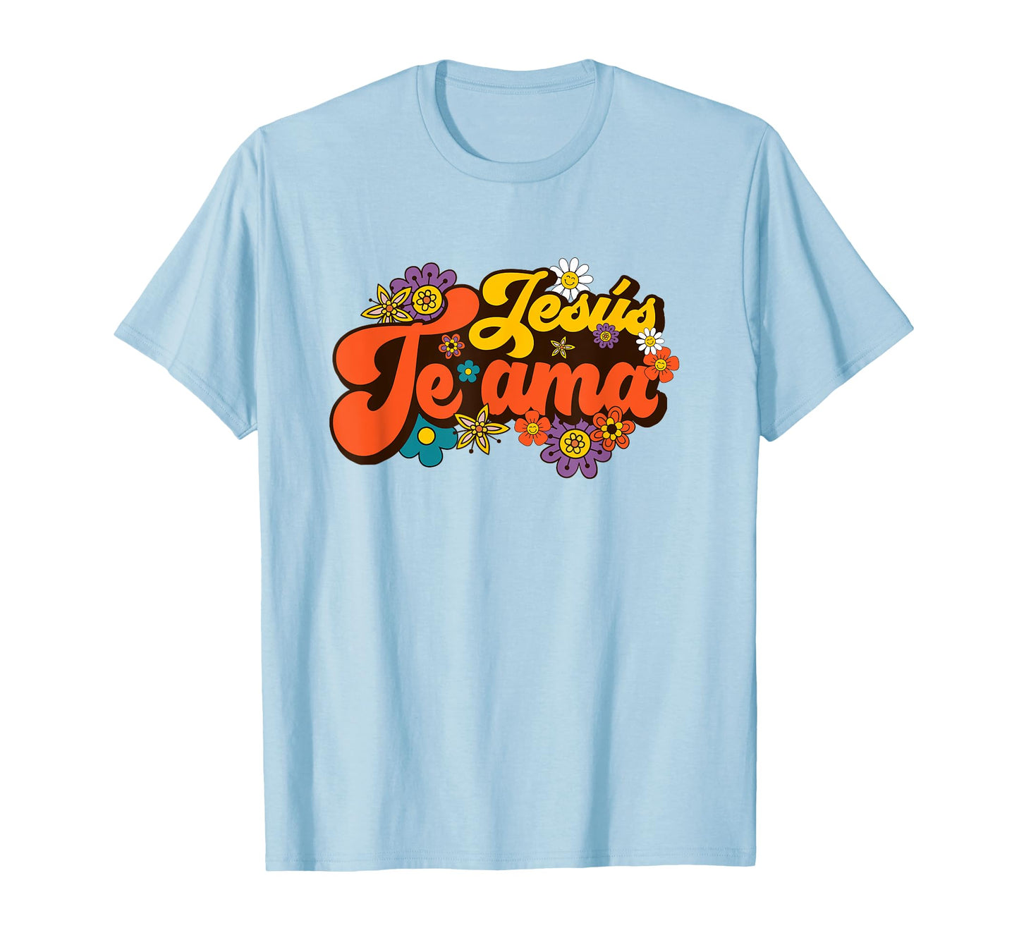 Spanish Christian Cristiana Jesus Te Ama Jesus Loves You T-Shirt