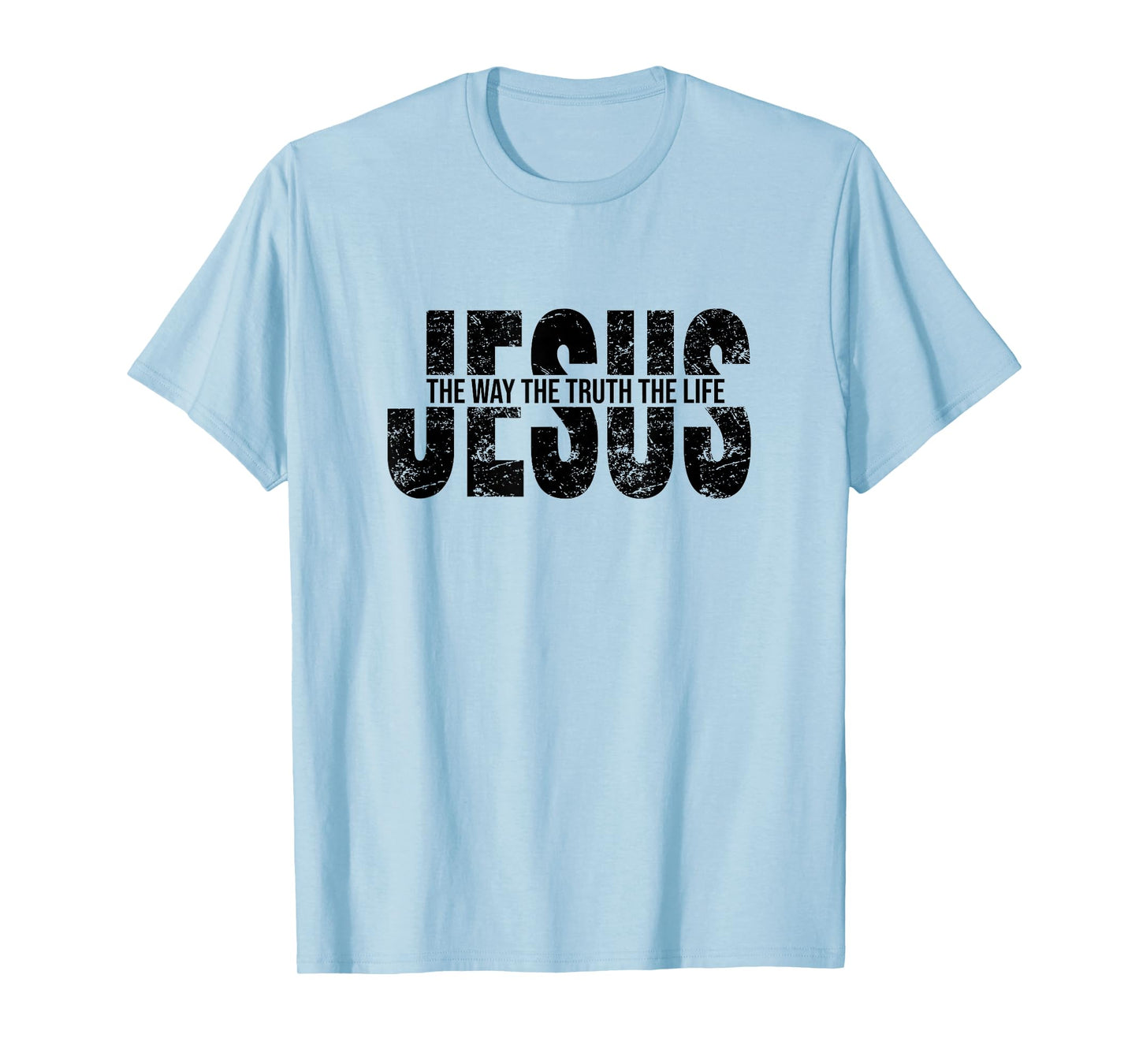 Vintage Jesus The Way Truth and Life Christain Savior T-Shirt