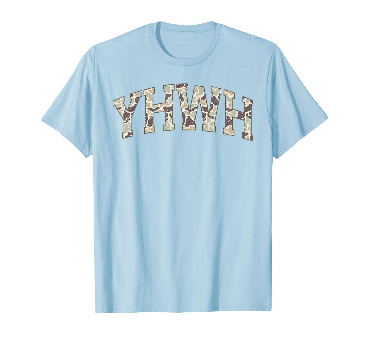 YHWH God Yahweh Camouflage T-Shirt