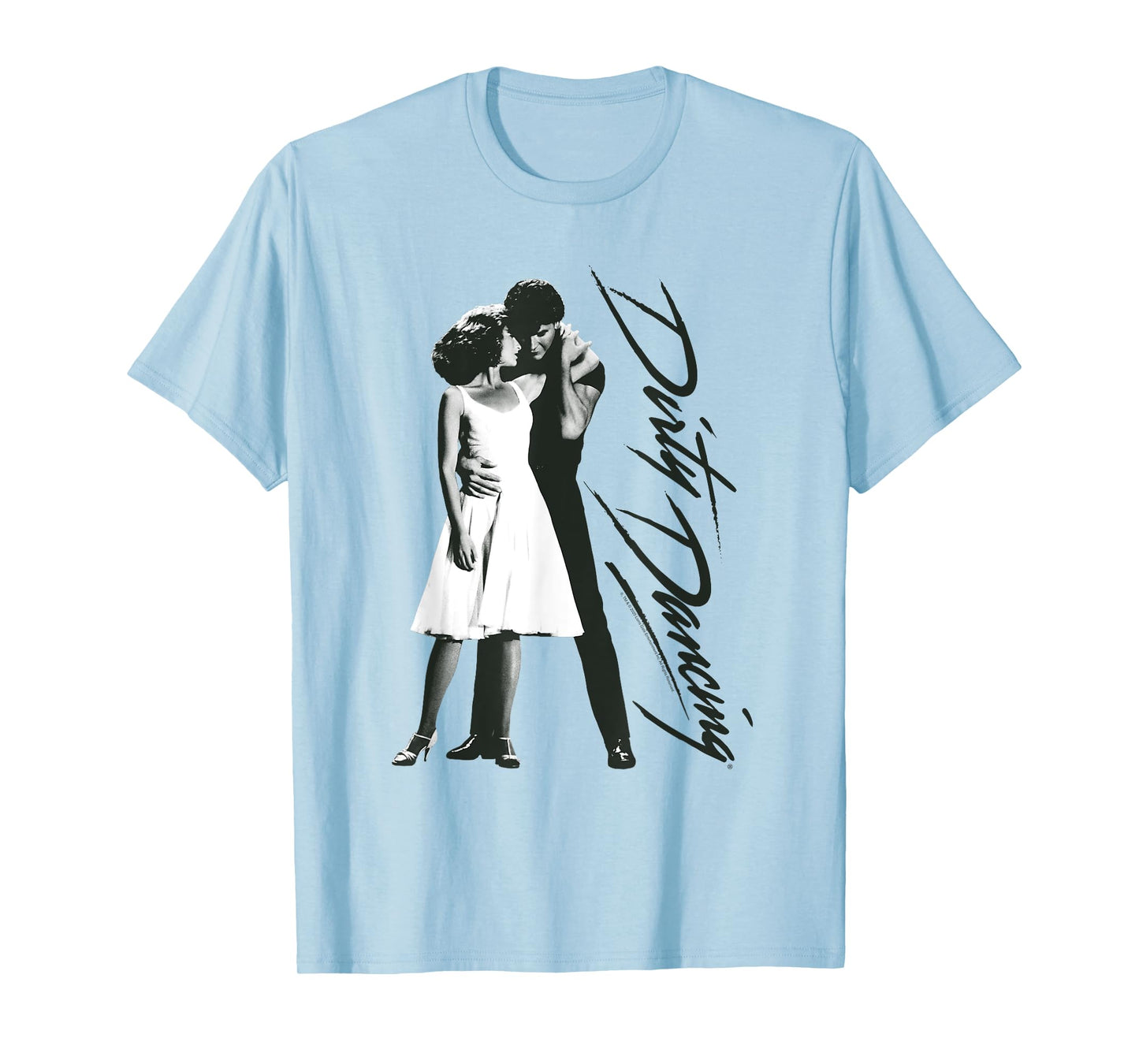 Dirty Dancing Black and White Photo and Logo Vintage Movie T-Shirt