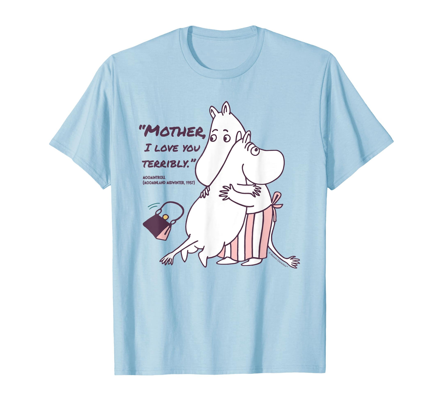 Moomin I Love You Moominland Midwinter Moomintroll Quote T-Shirt