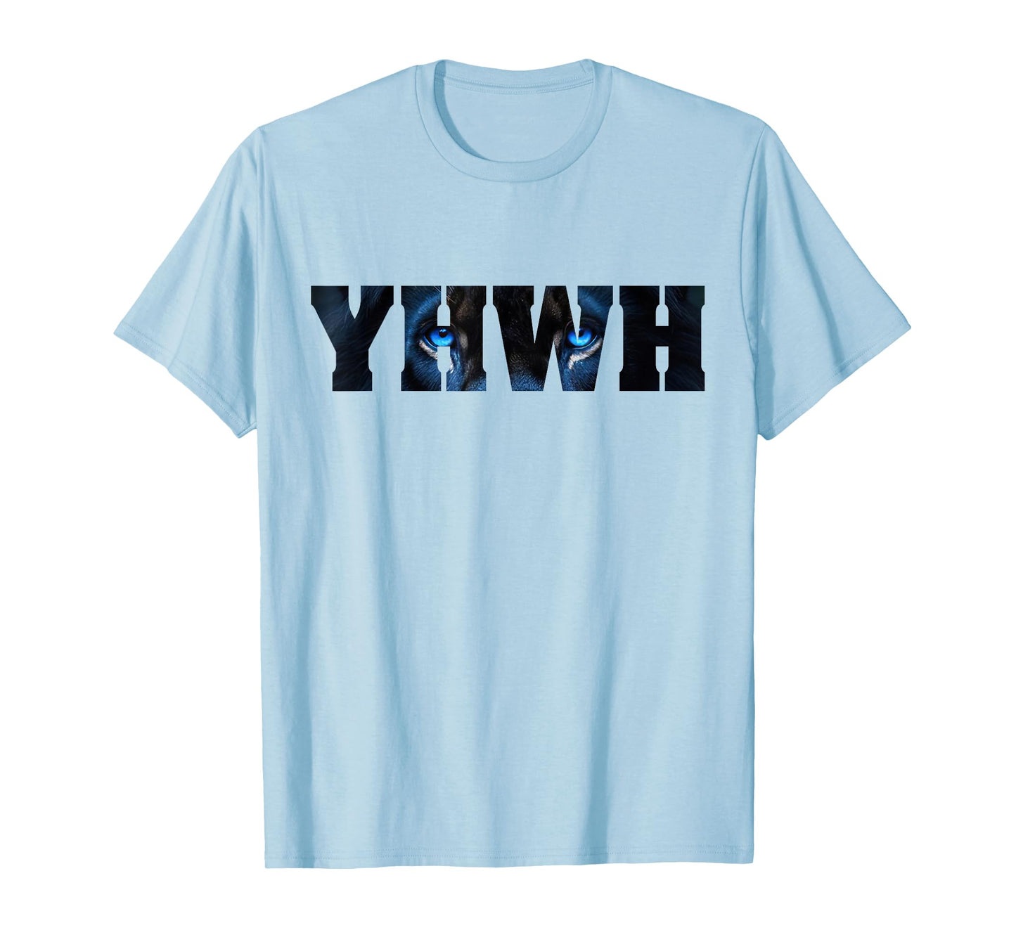 Yhwh Lion Of Judah Yahweh In Hebrew Jesus Christian T-Shirt
