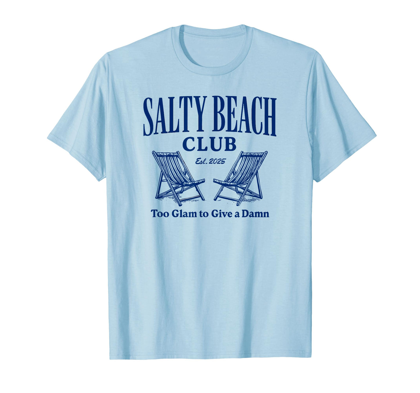 Salty Beach Club, Sarcastic Girls Women Summer T-Shirt