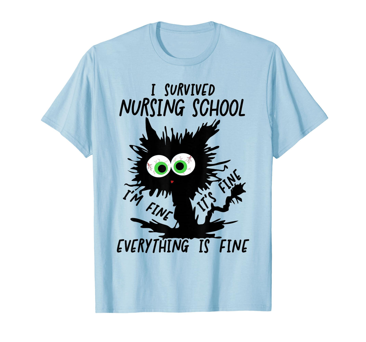 I Survived Nursing School Graduation 2025 2026 T-Shirt