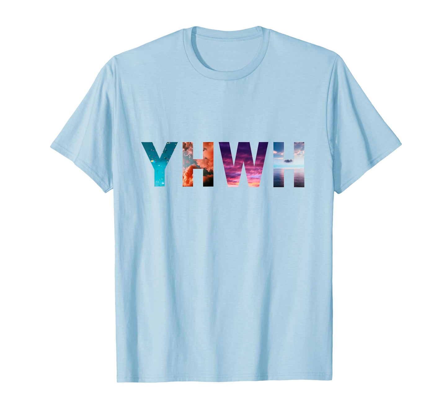 YHWH minimalist T-shirt Colorful T-Shirt