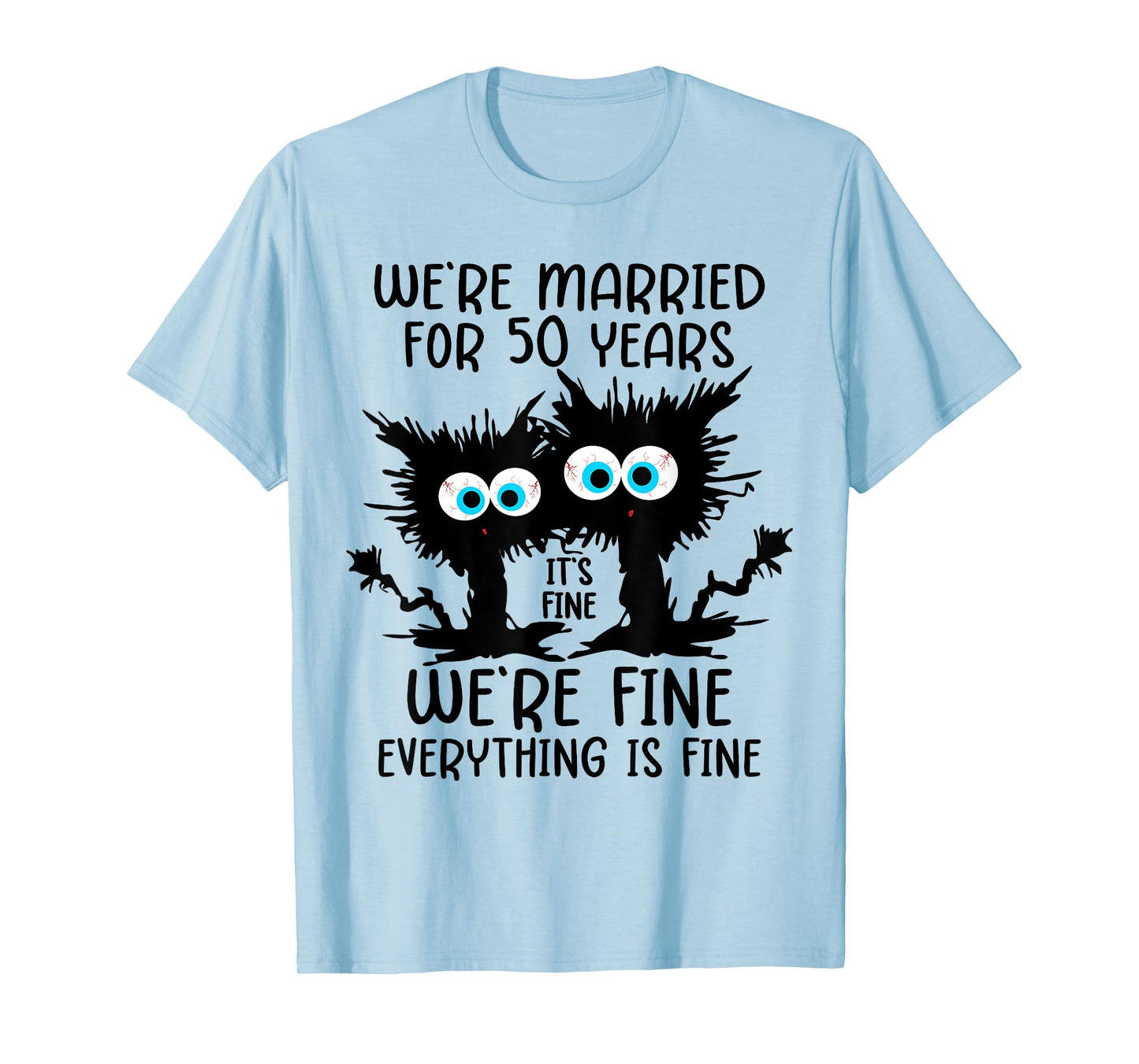 Golden Wedding We're Married For 50 Years T-Shirt