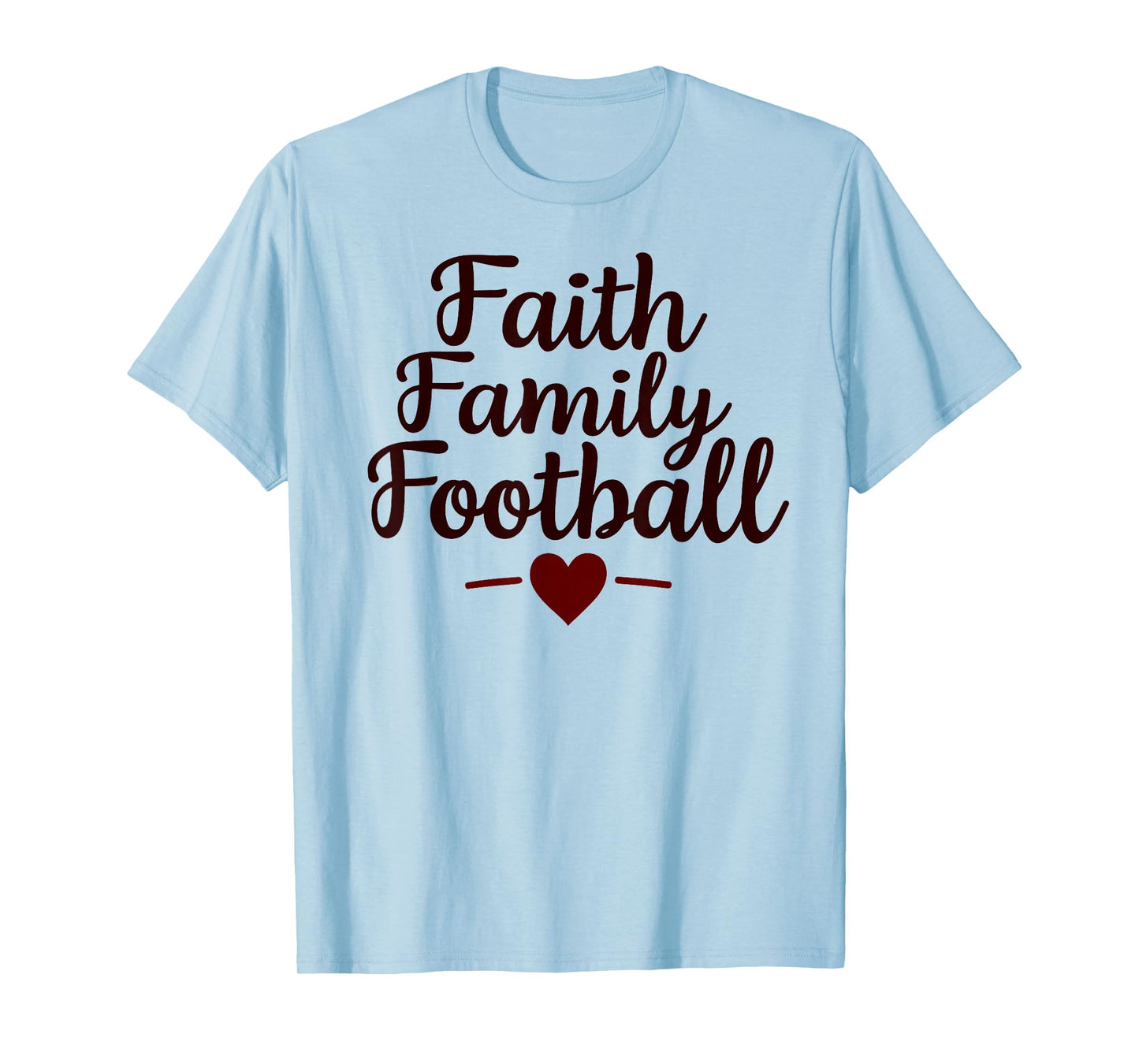 Faith, Family, Football – The Triple Threat of Life T-Shirt