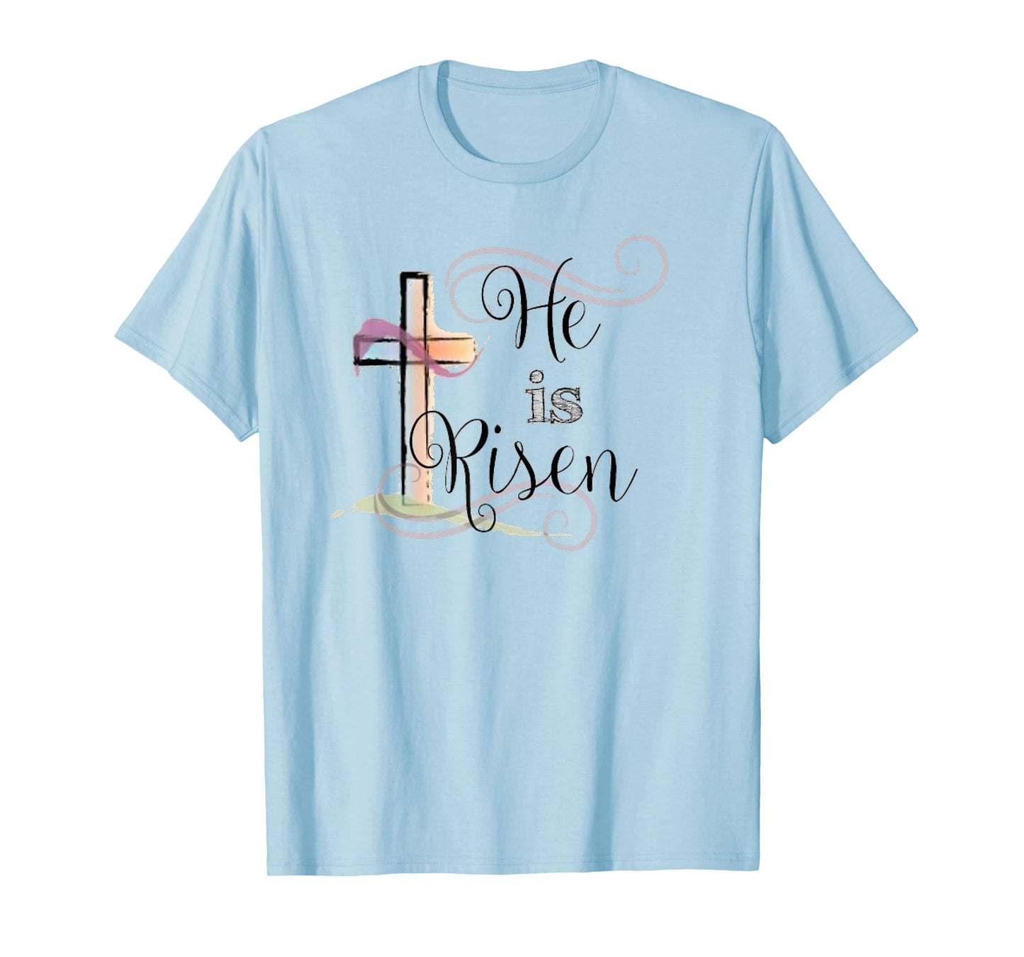 He Is Risen Shirt Christian Happy Easter Jesus T-shirt T-Shirt