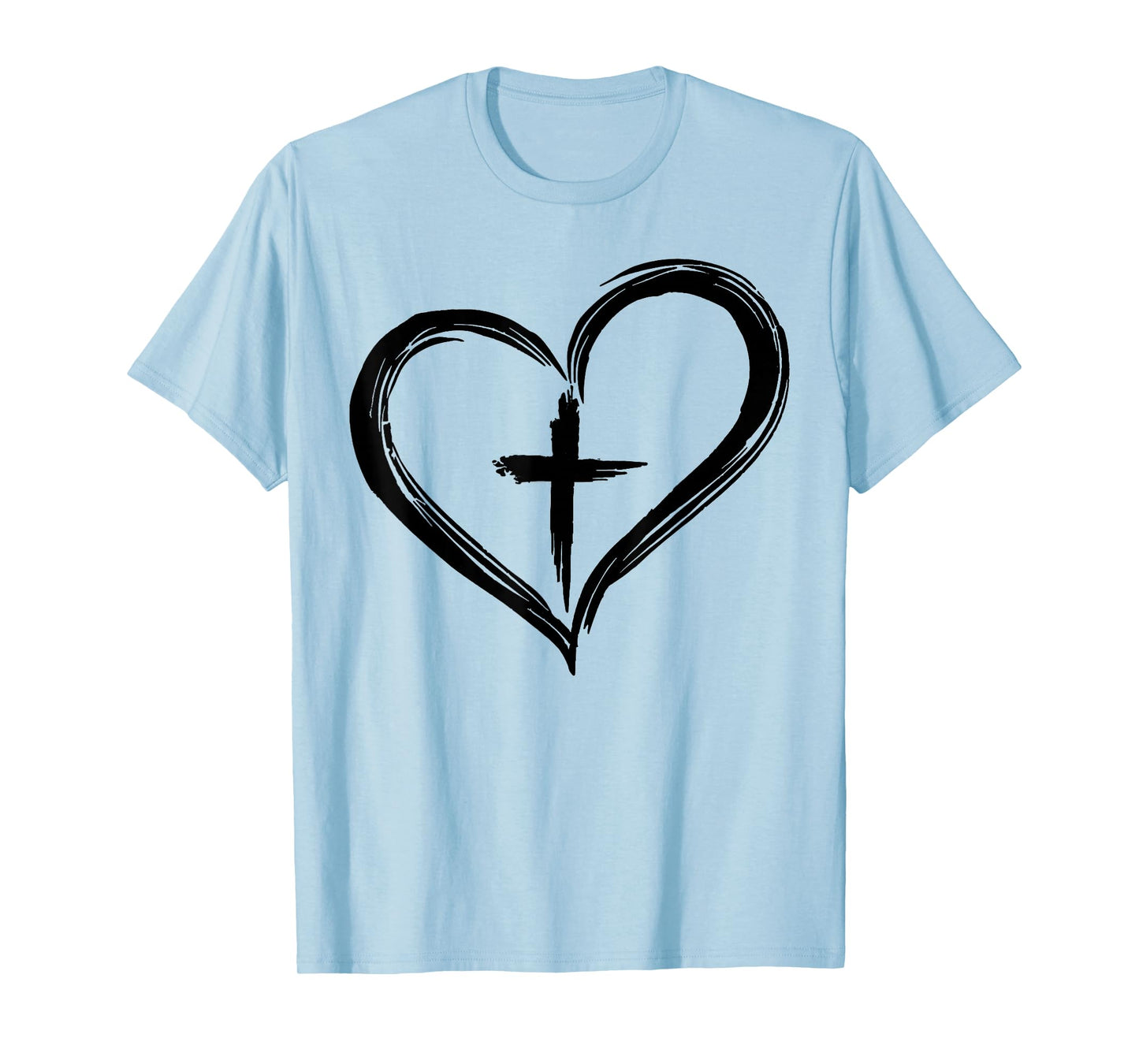 Jesus Christian Cross God Faith Bible Religious Pray T-Shirt