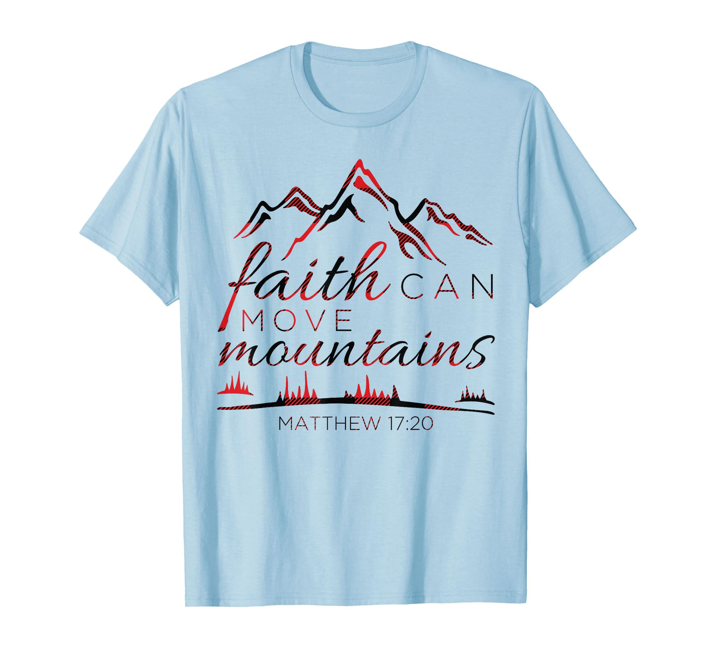 Christian Faith Religious Bible Verse Gifts Women Teen Girls T-Shirt