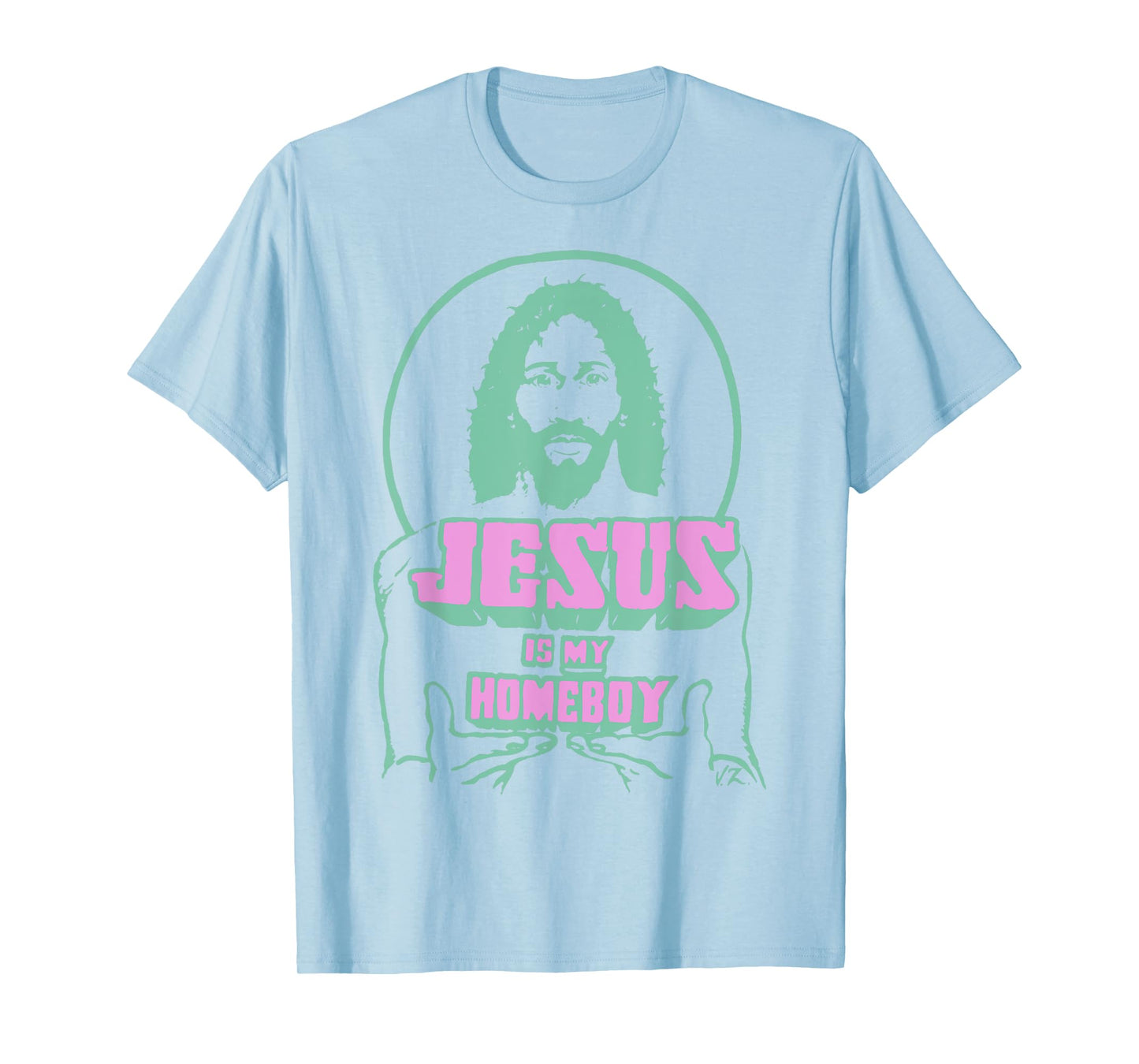 Jesus Is My Homeboy summer Version Yellow Tee T-Shirt
