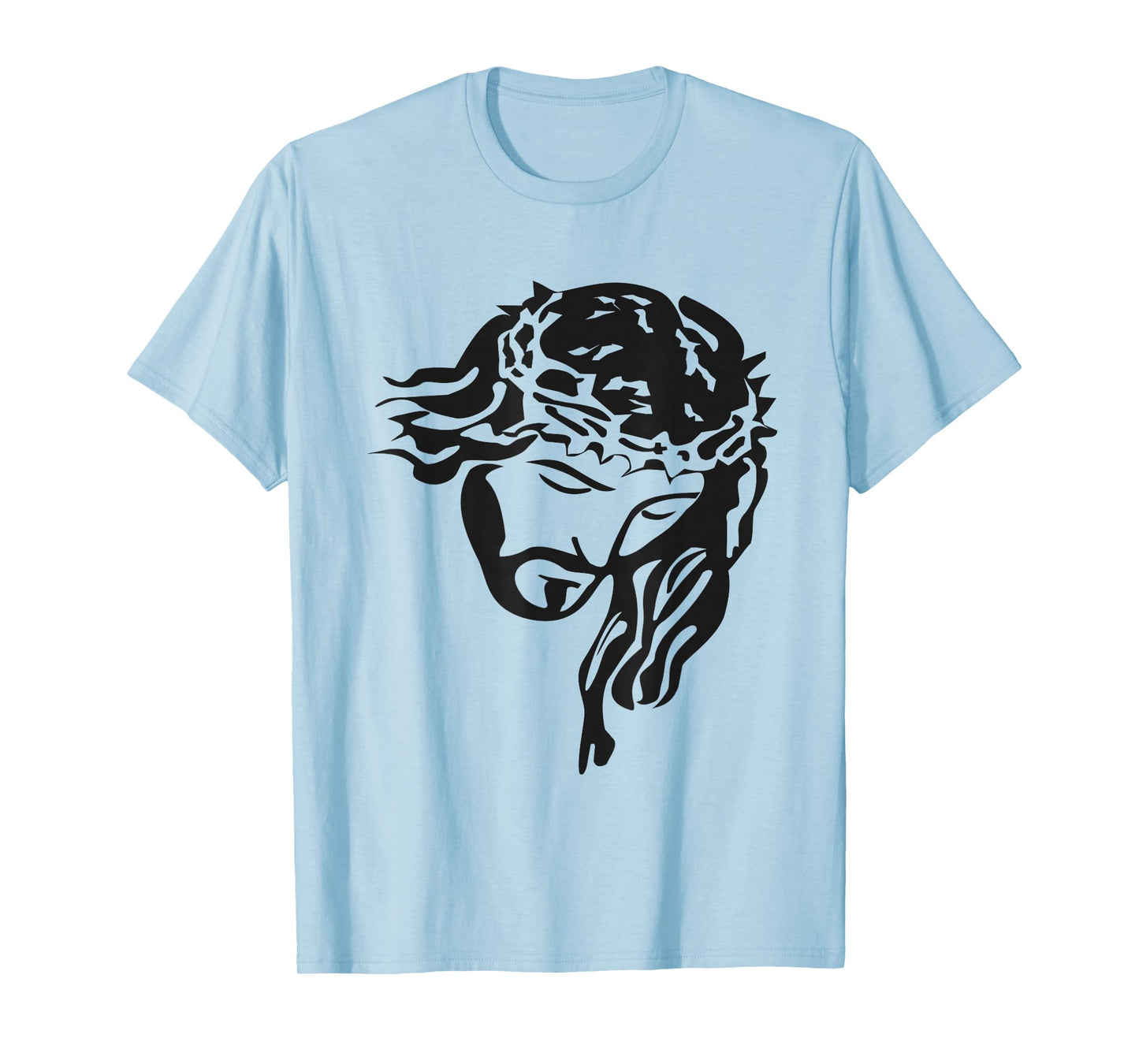 Face of Jesus Christ w/ Crown of Thorns (Christian T-Shirt) T-Shirt