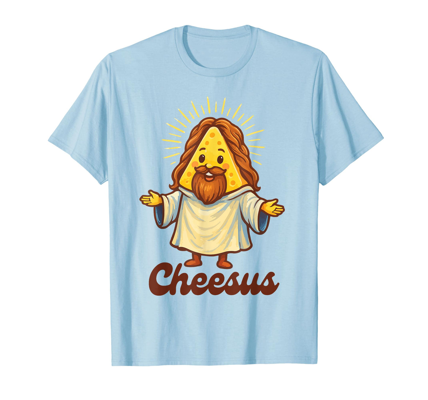 Christian Jesus God Lover Religious Funny Cheese Cheesus T-Shirt