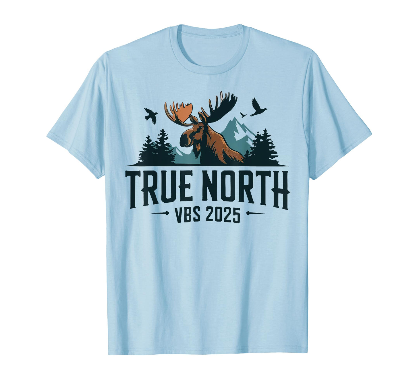 True-North VBS 2025 Christian Trusting Jesus Wilderness T-Shirt