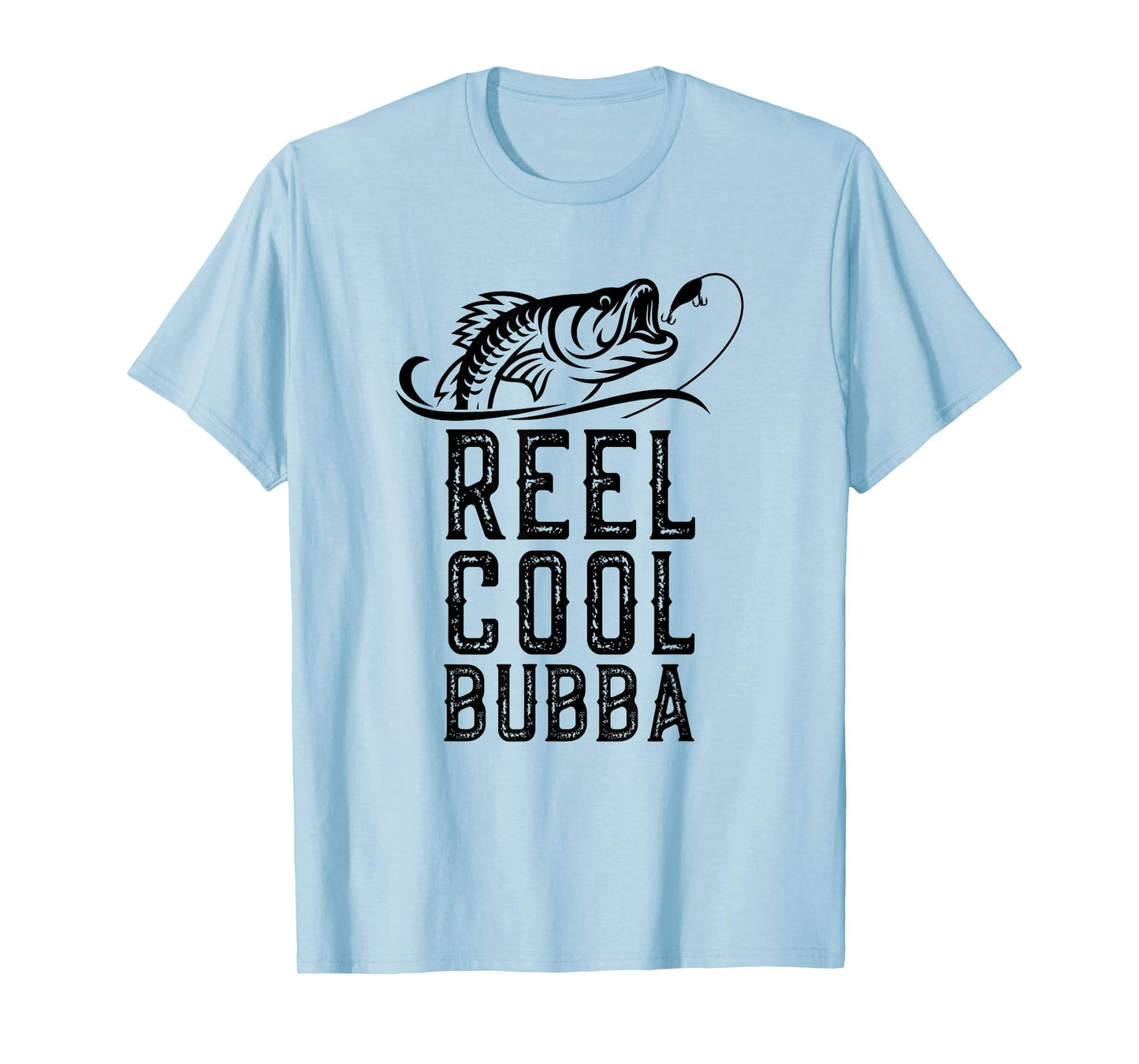 Reel Cool Bubba Fishing Funny Grandpa Retro T-Shirt