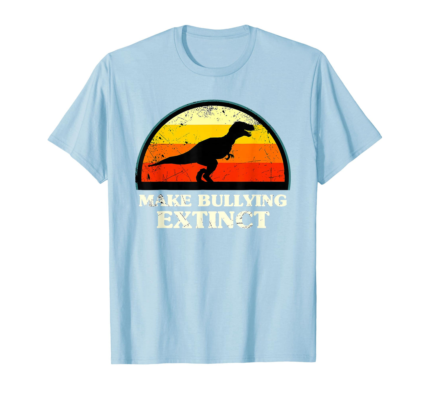 Make Bullying Extinct We Wear Orange for Unity Day Dinosaur T-Shirt