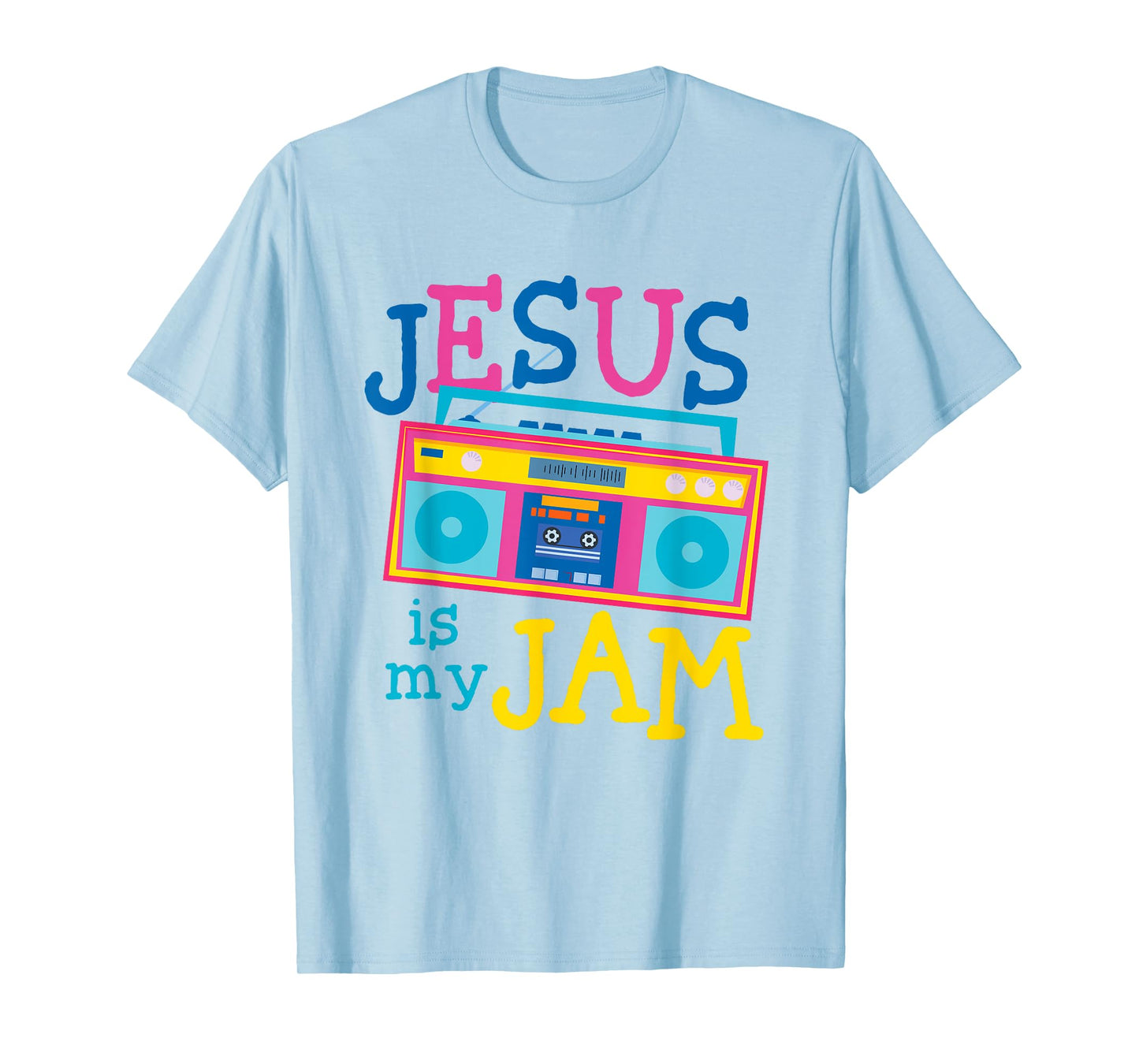 jesus is my jam inspiration christian religious bible verse T-Shirt