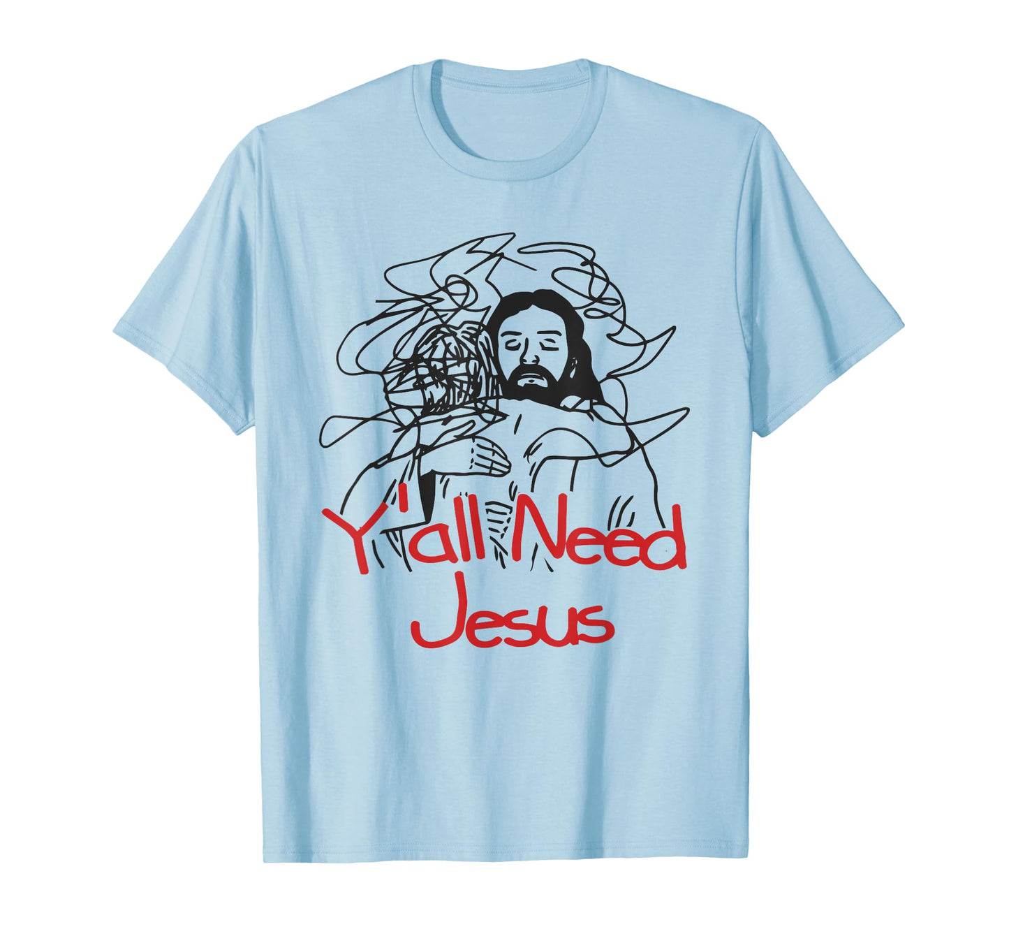 God Jesus Christian Bible Faith Church Religion Gift T-Shirt