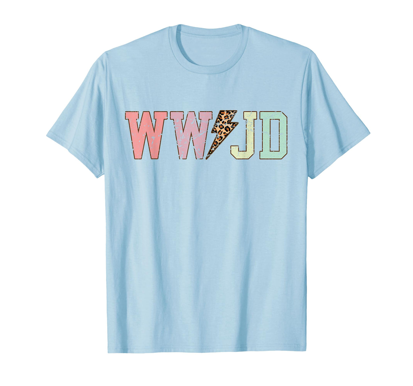 WWJD What Would Jesus Do Christian Bible Faith Vintage Cute T-Shirt