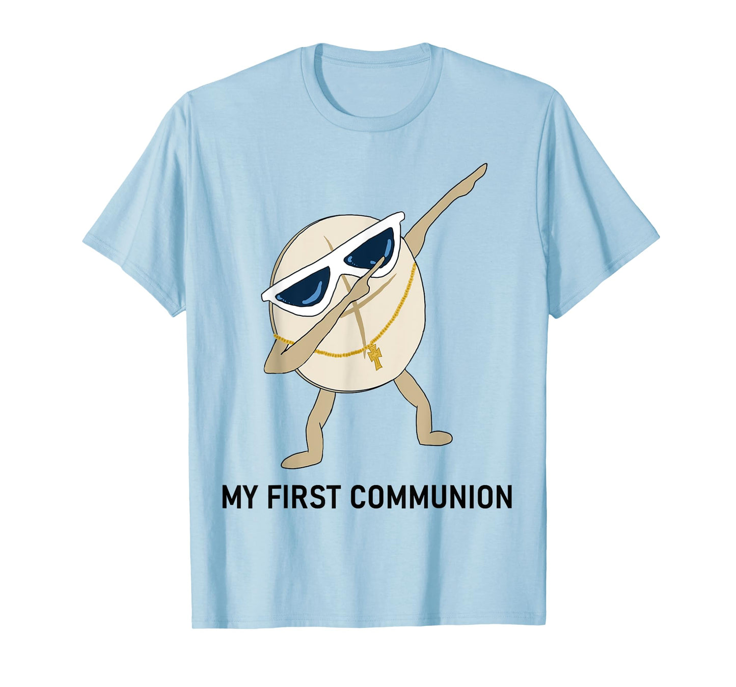 My First Communion Dabbing Wafer 1st Communion Kids Funny T-Shirt