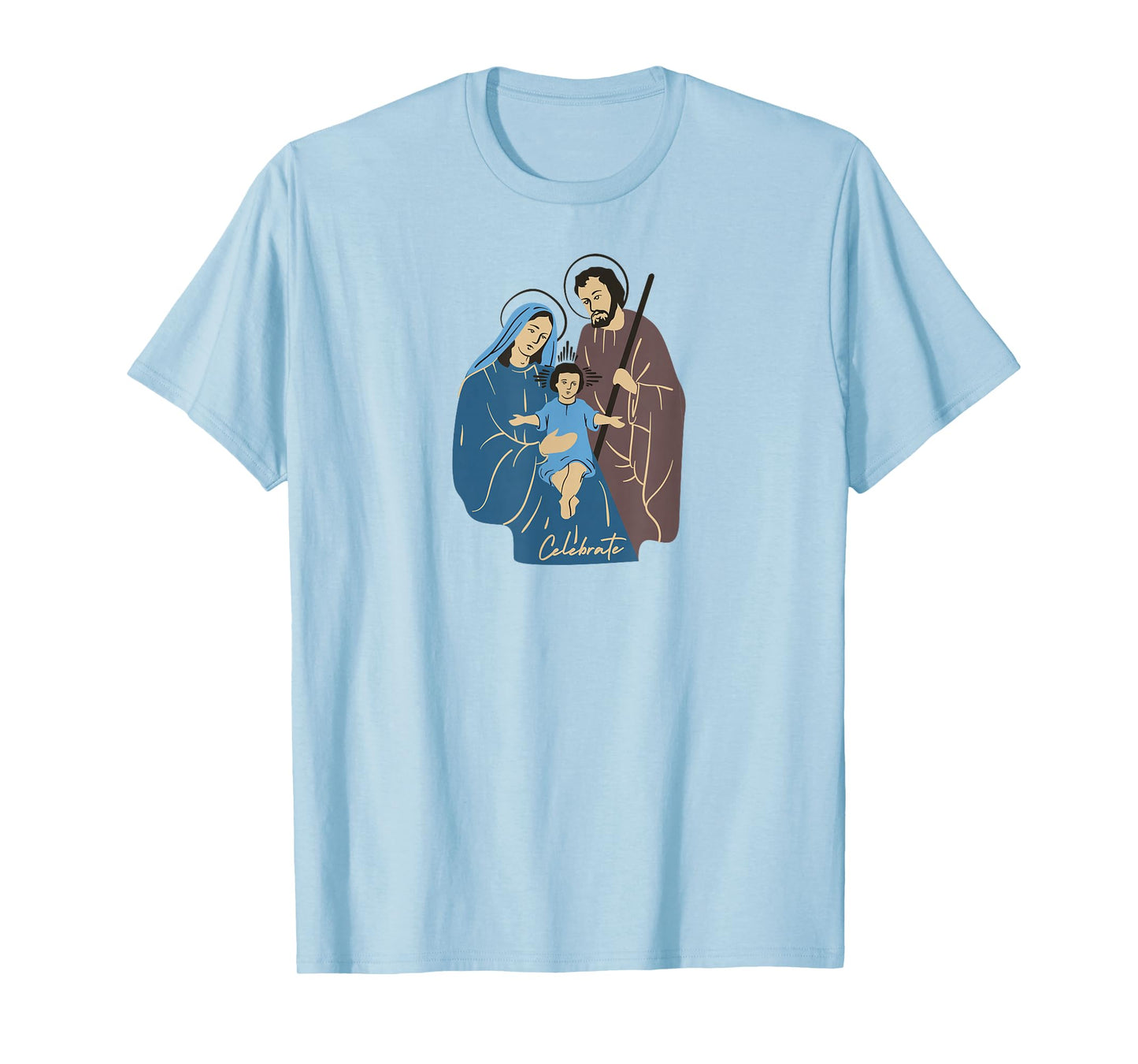 Jesus and Family Invite You to Celebrate Christmas T-Shirt