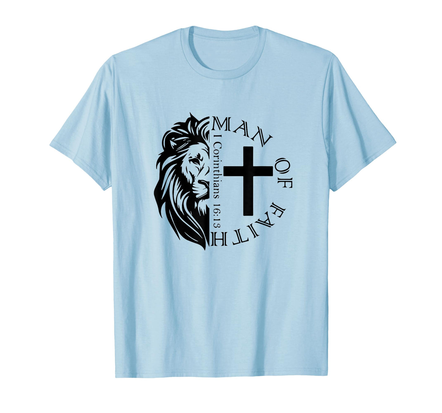 Faith, God, Religious, Man of Faith, Believe, Faith Cross T-Shirt