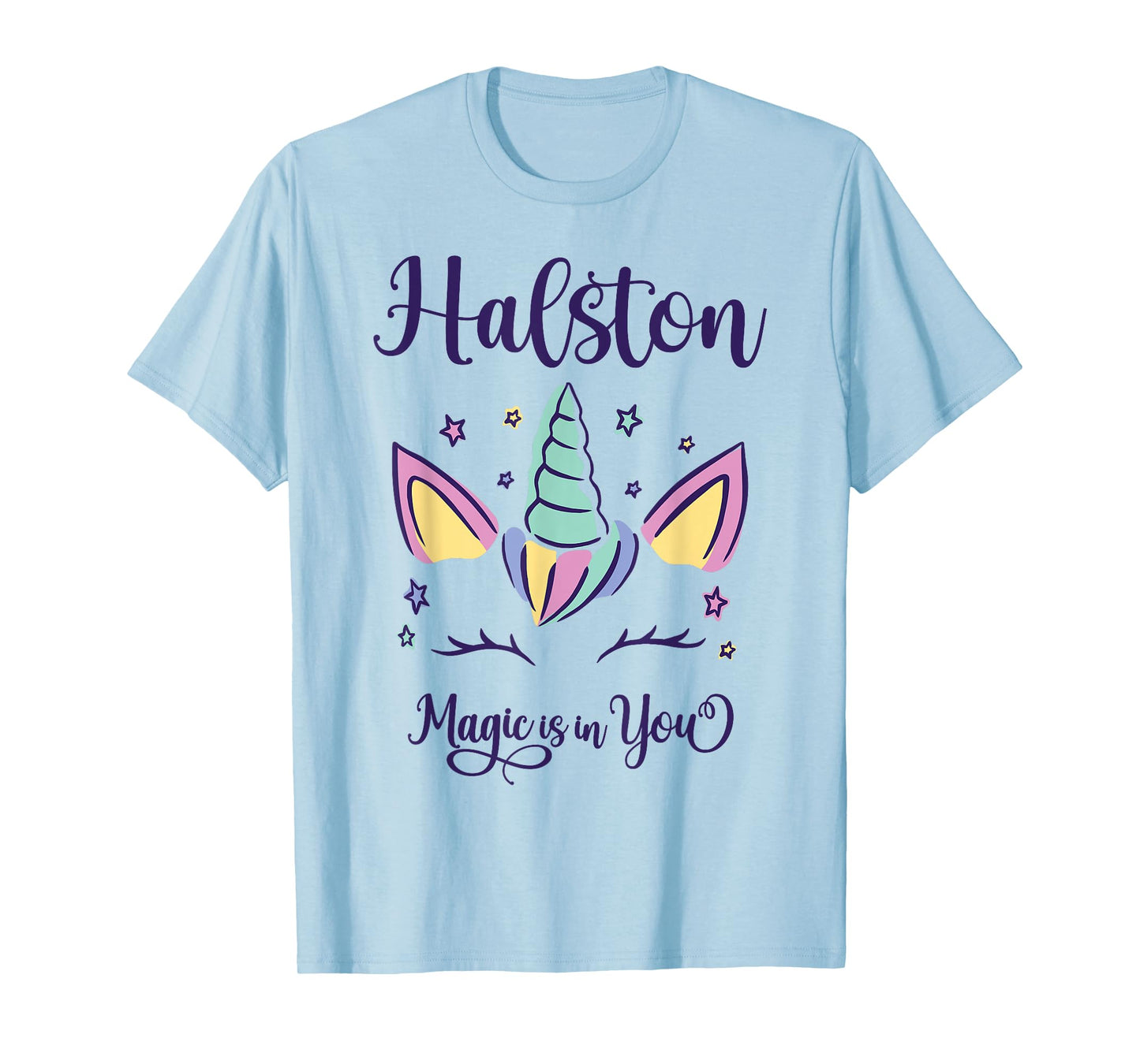 First Name Halston Personalized Halston T-Shirt