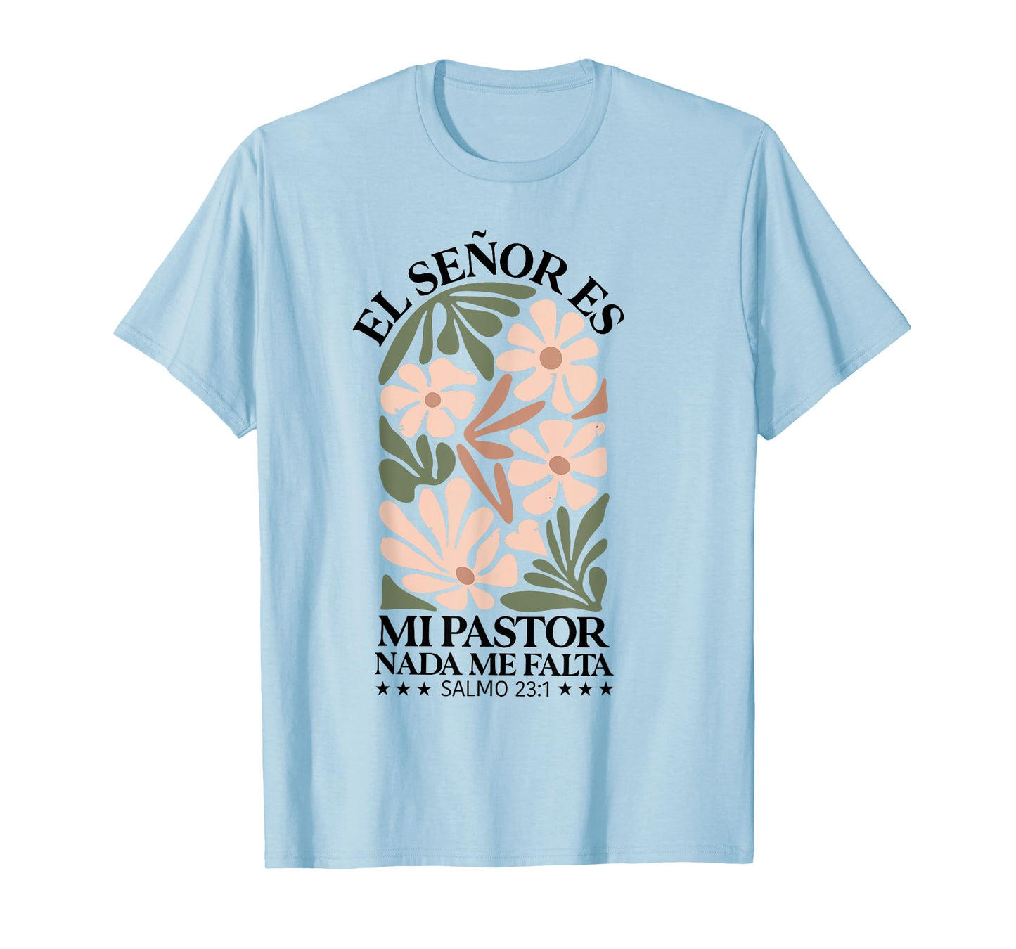 Camiseta cristiana en espanol Versiculo Spanish Christians T-Shirt