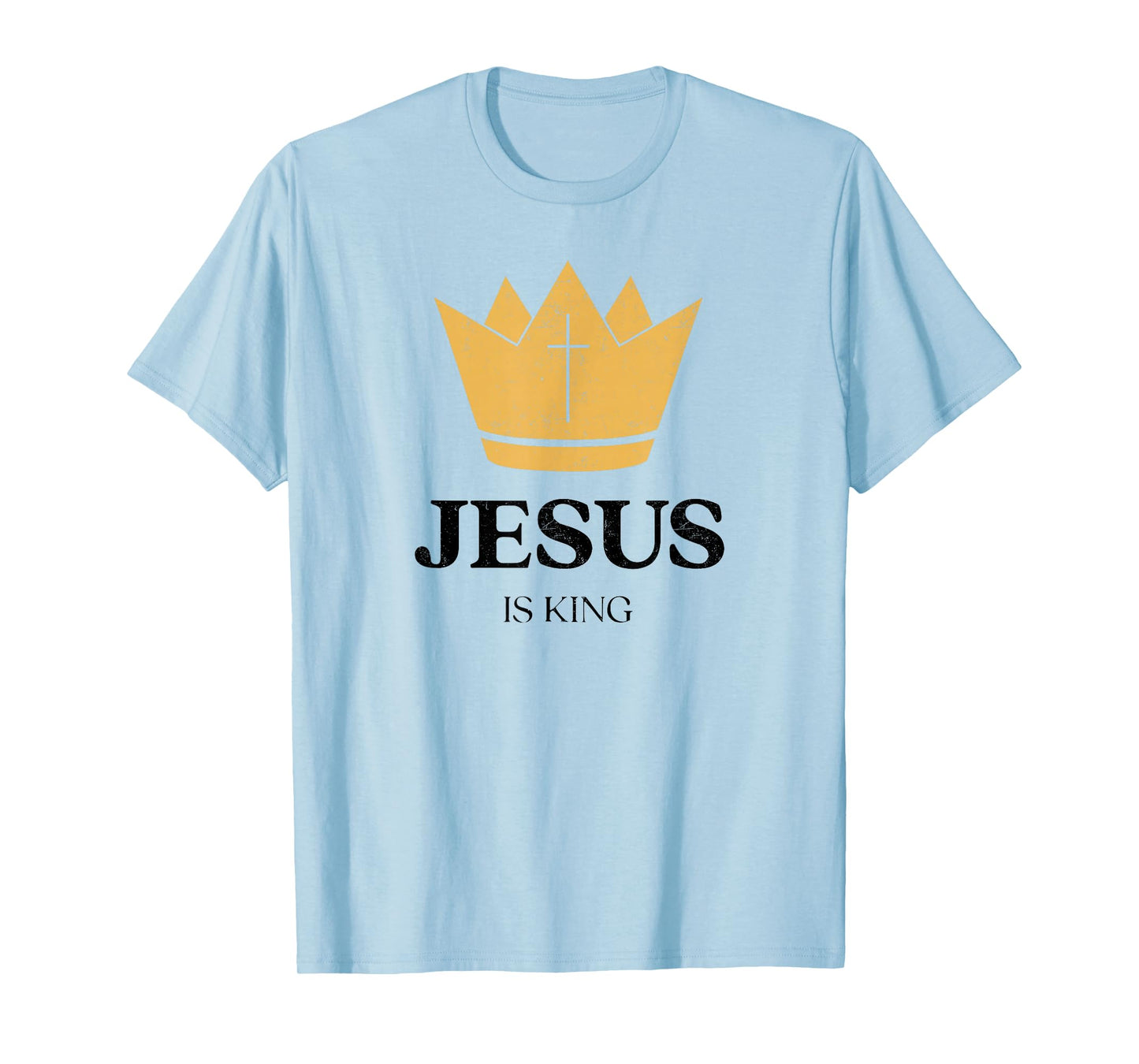 Jesus is King Jesus Christian Cross God Faith Bible Pray T-Shirt