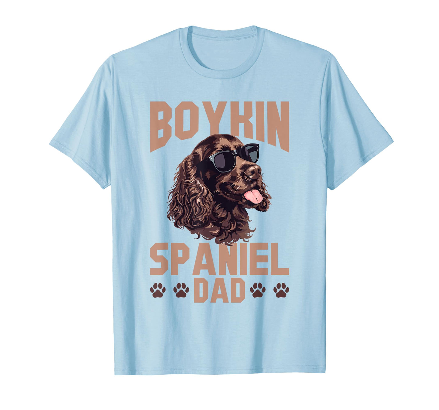 Boykin Spaniel Dog Breed Boykin Spaniel Dad T-Shirt