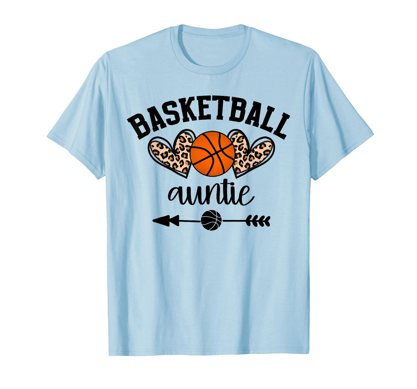 Basketball Auntie Womens Basketball Aunt Game Day Senior T-Shirt