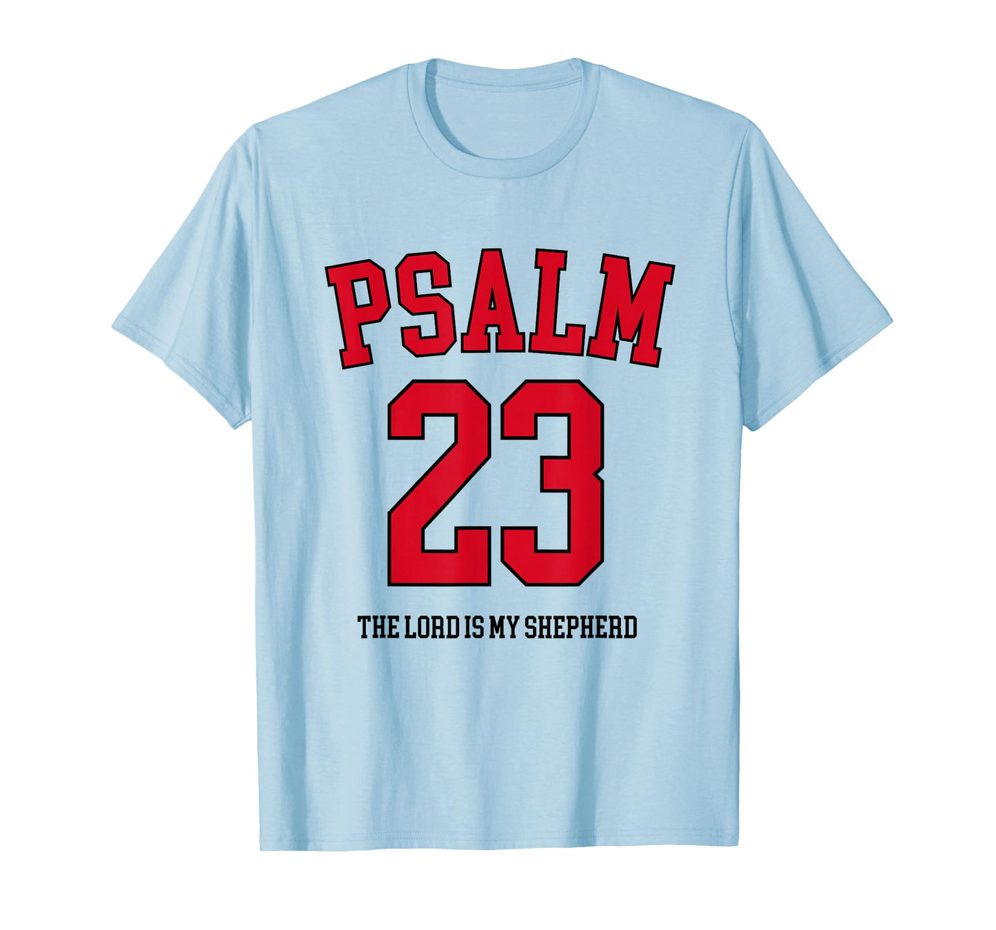 Psalm 23 The Lord is My Shepherd Vintage Christian Prayer T-Shirt