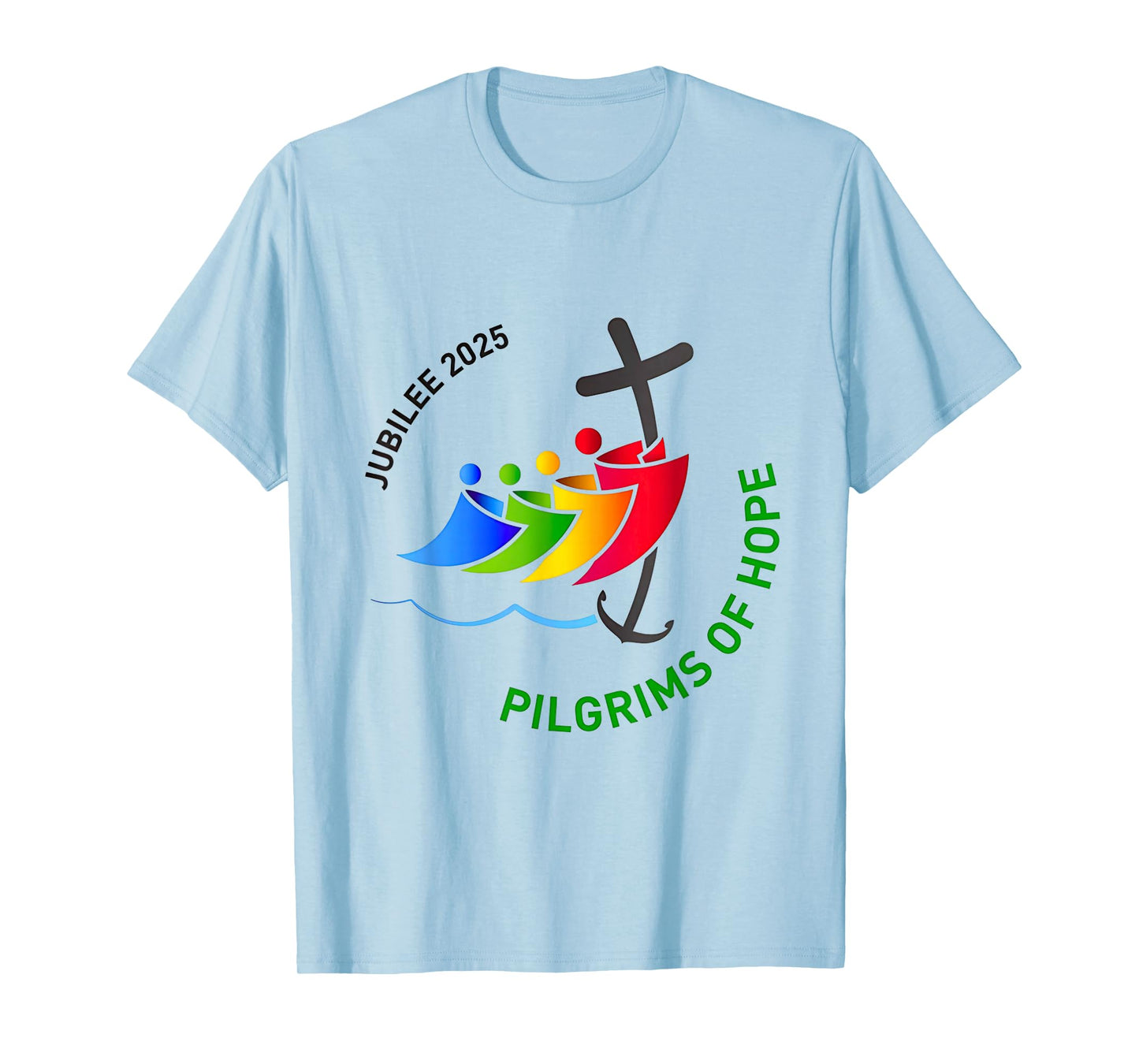 Jubilee 2025 Pilgrims of Hope for Faith Journey T-Shirt