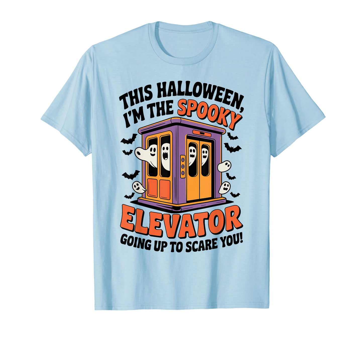 Elevators They always lift me up Funny Elevator Halloween T-Shirt