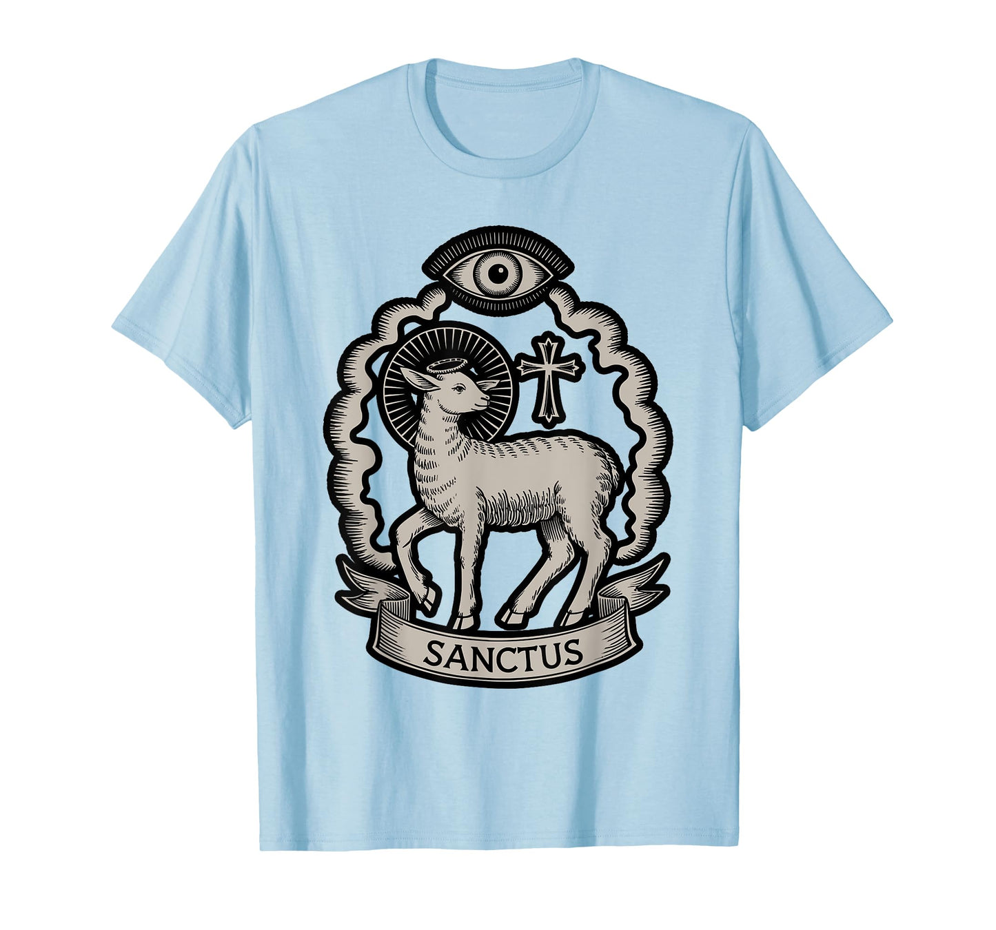 Agnus Dei Lamb of God Latin Seal Shirt T-Shirt