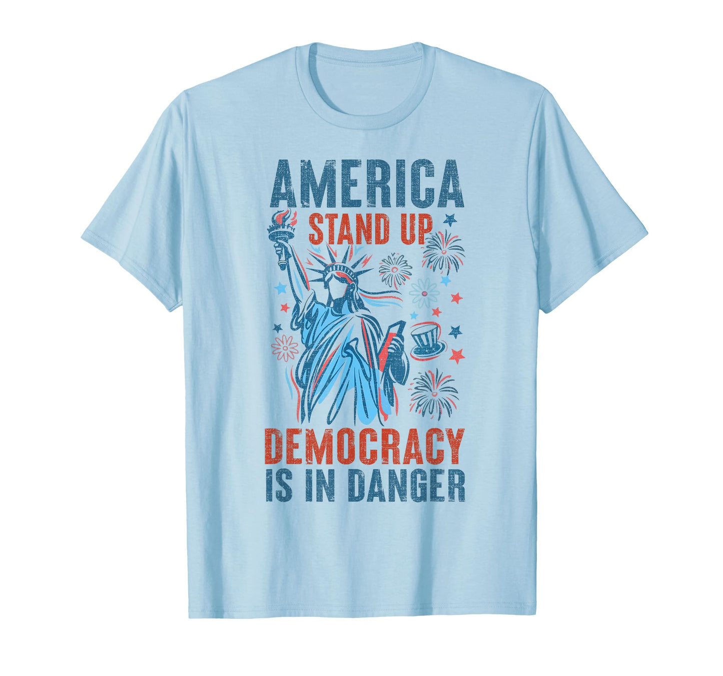 America Stand up democracy is dying T-Shirt