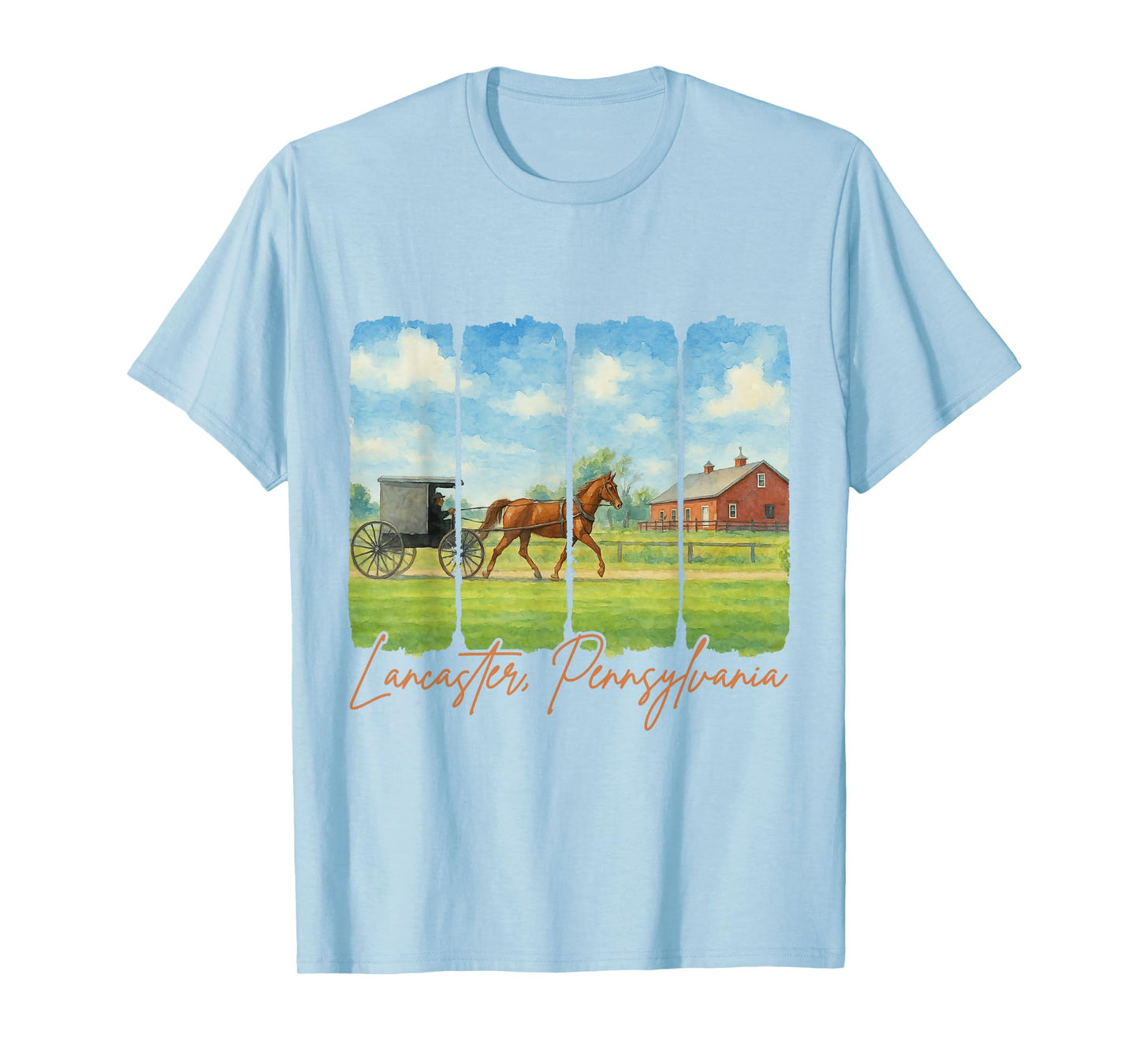 Lancaster Pennsylvania Traveling Trip Meet Me In Lancaster T-Shirt