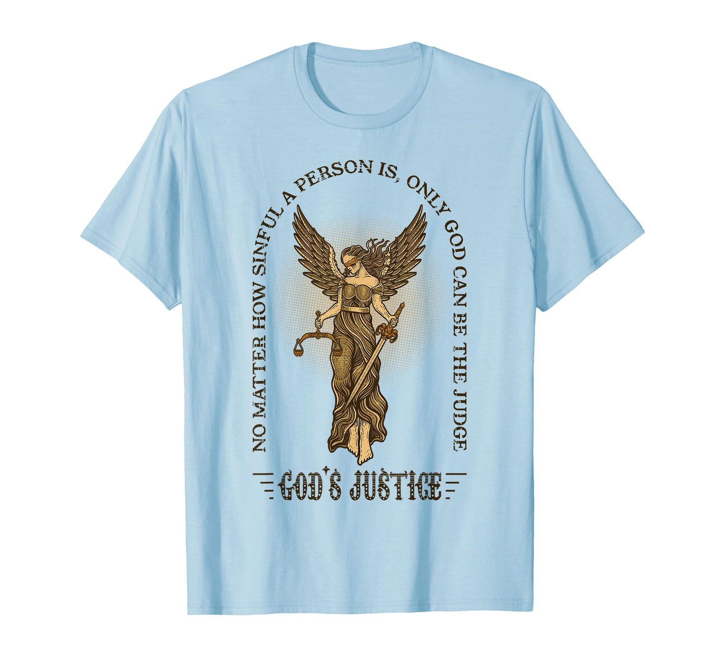 God's Justice Angel T-Shirt