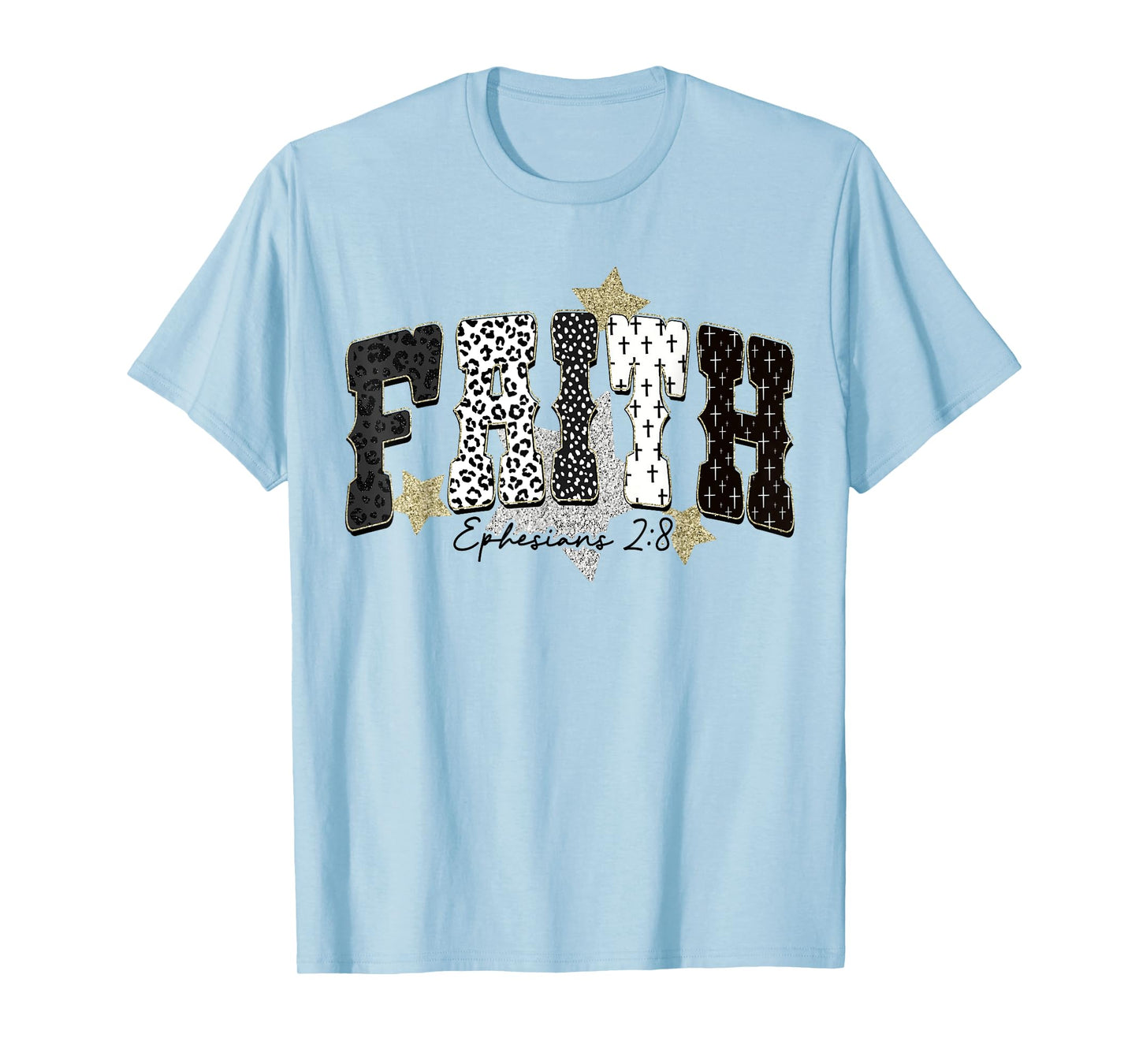 Faith Christian Bible Verse Jesus Religious God Scripture T-Shirt