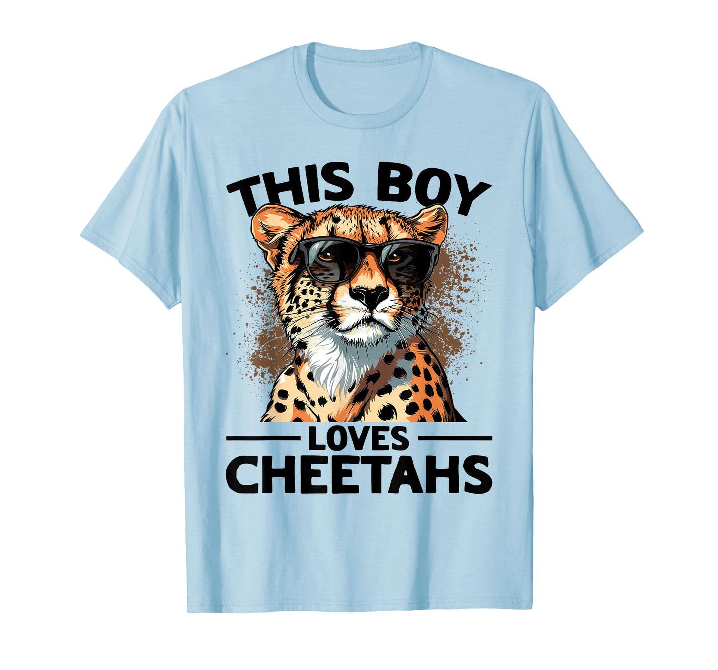 Funny Cheetah Animal This Boy Loves Cheetahs T-Shirt