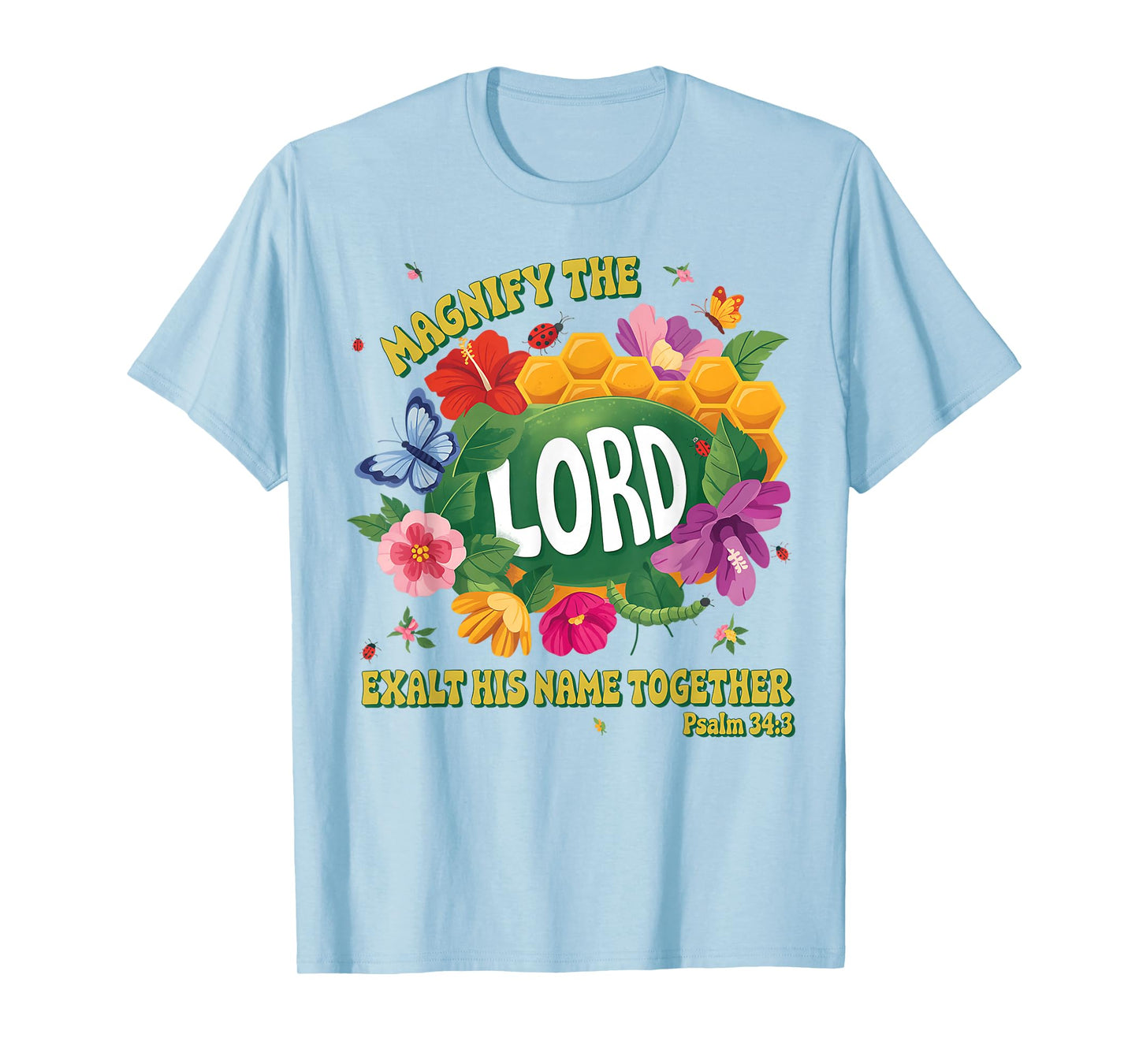 Summer Camp Magnify The Lord Christian VBS 2025 T-Shirt